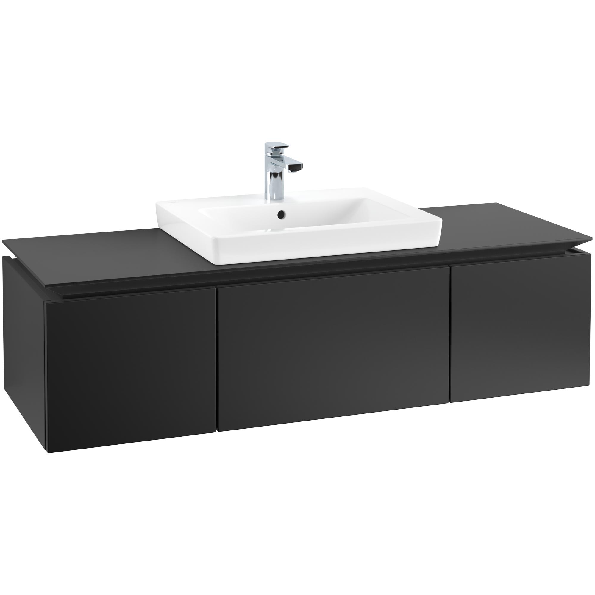 Tvättställsskåp Villeroy & Boch Legato Kompakt med 3 Lådor för Tvättställ | badrum - badrumsmobler - tvattstallsskap-och-kommod | KakelKungen