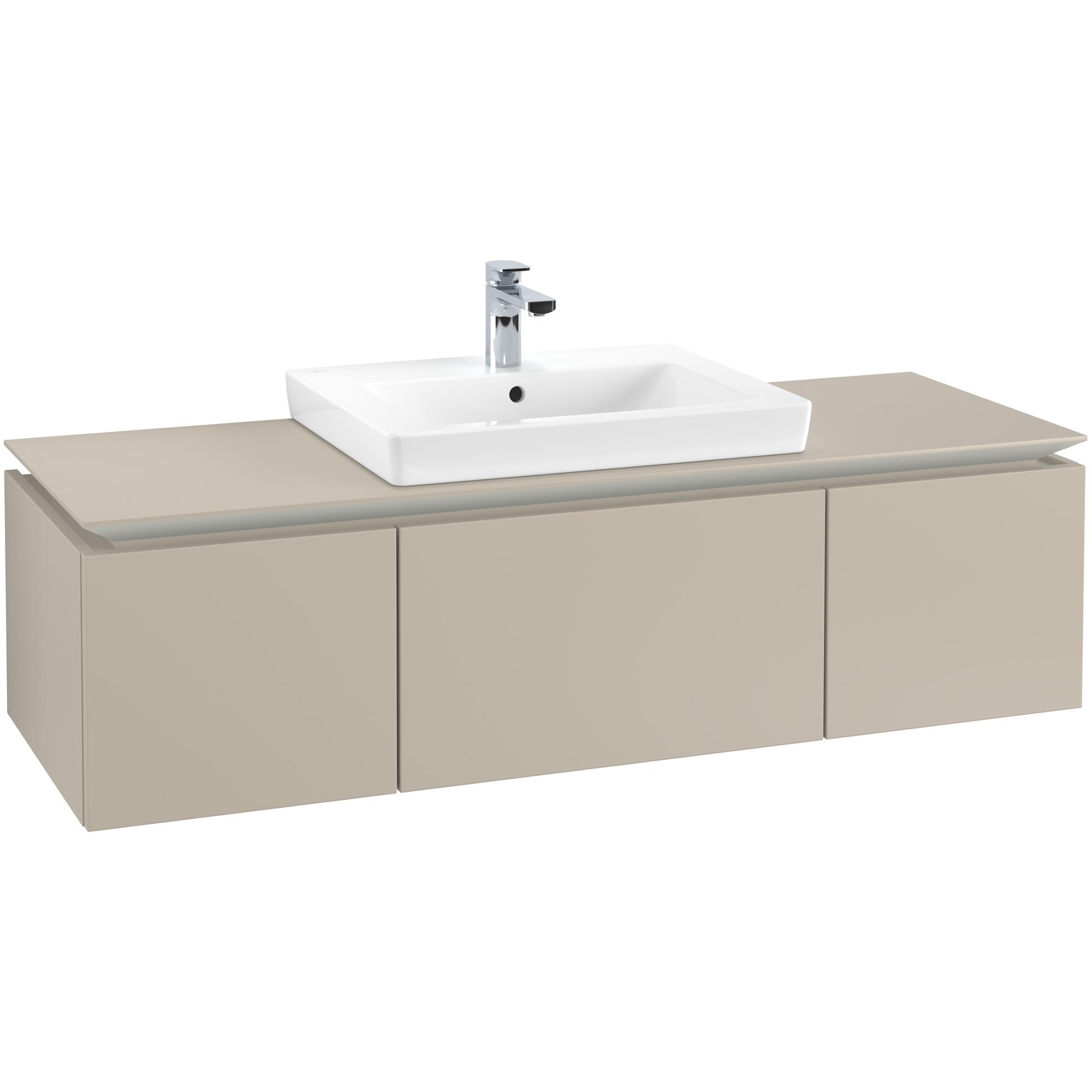 Tvättställsskåp Villeroy & Boch Legato Kompakt med 3 Lådor för Tvättställ | badrum - badrumsmobler - tvattstallsskap-och-kommod | KakelKungen