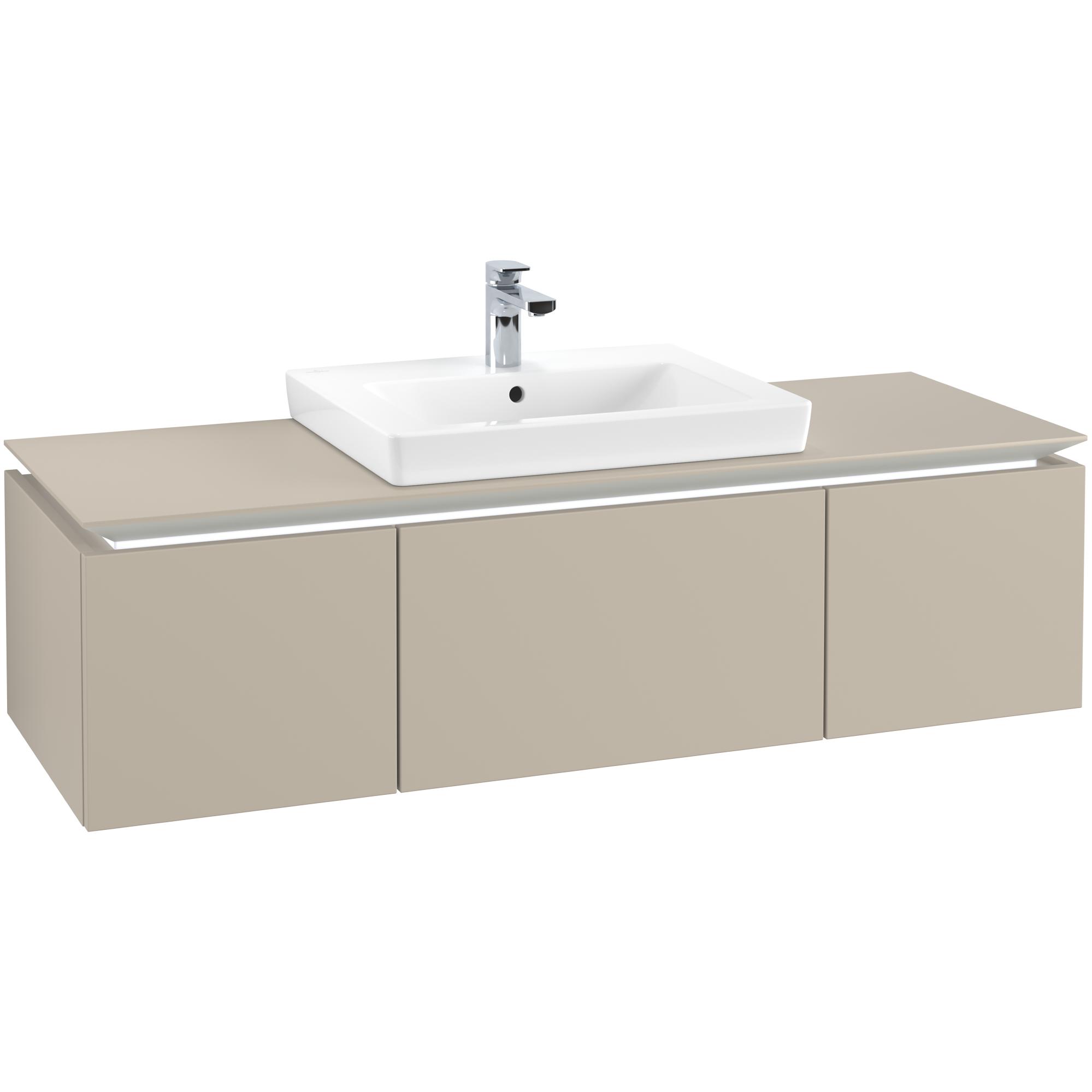 Tvättställsskåp Villeroy & Boch Legato Kompakt med 3 Lådor för Tvättställ | badrum - badrumsmobler - tvattstallsskap-och-kommod | KakelKungen