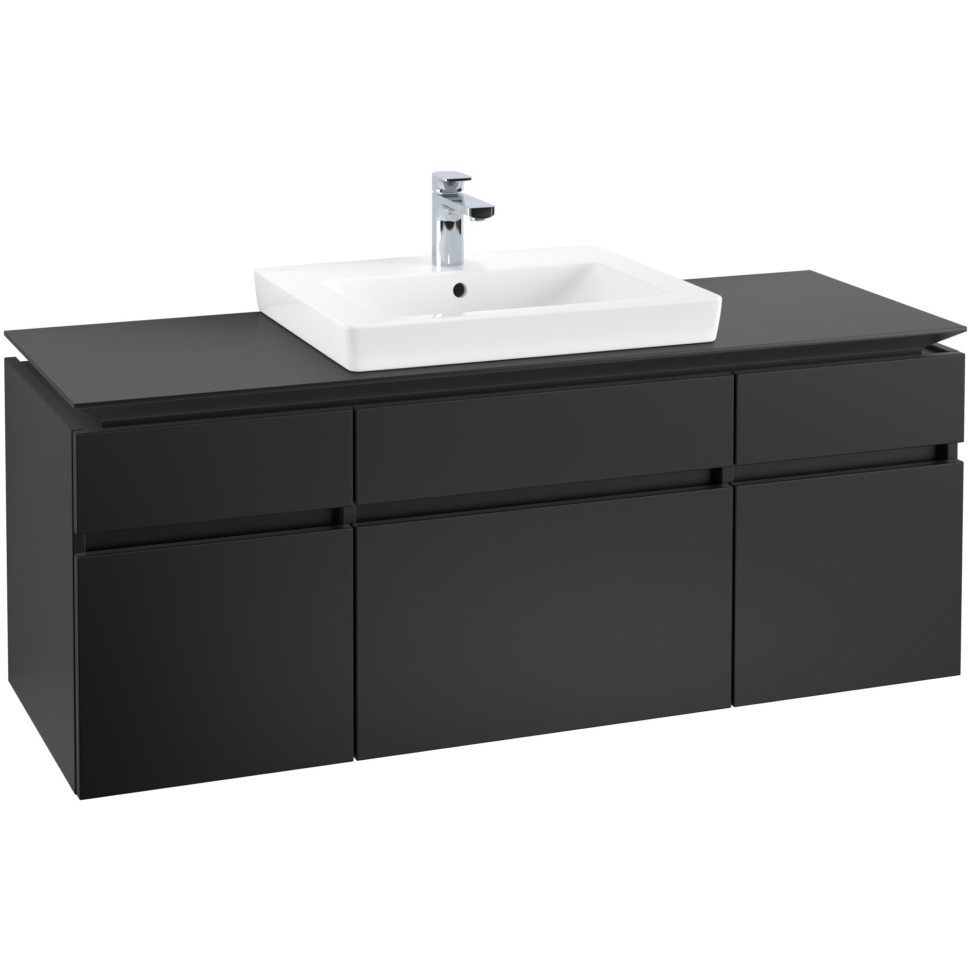 Tvättställsskåp Villeroy & Boch Legato med 5 Lådor för Tvättställ | badrum - badrumsmobler - tvattstallsskap-och-kommod | KakelKungen