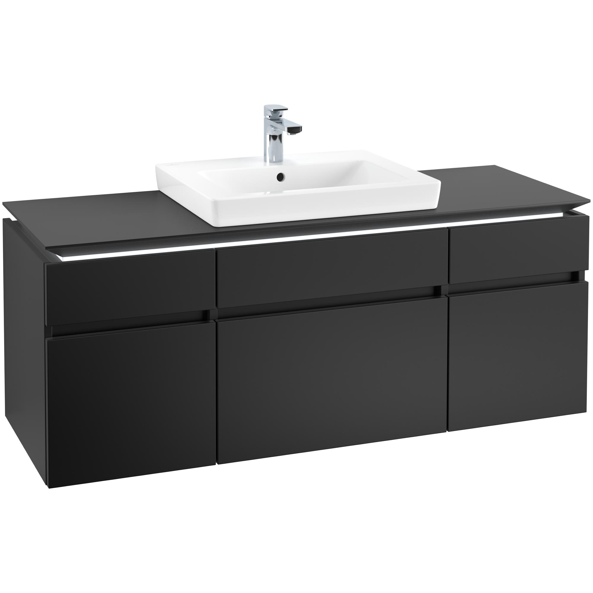 Tvättställsskåp Villeroy & Boch Legato med 5 Lådor för Tvättställ