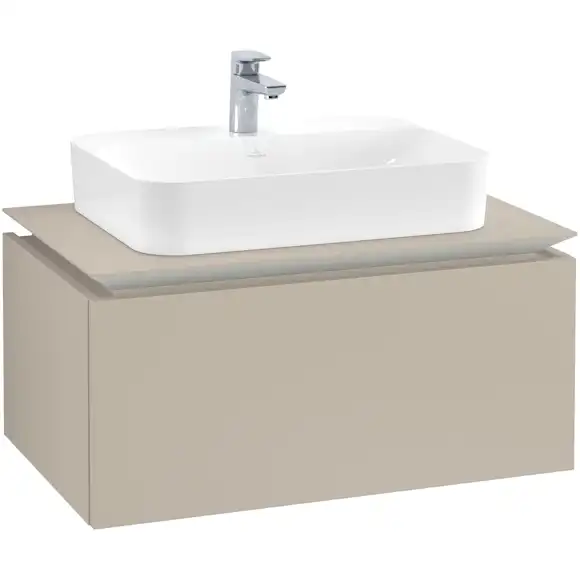 Tvättställsskåp Villeroy & Boch Legato Kompakt med 1 Låda för Ytmonterat Tvättställ från Finion & Memento