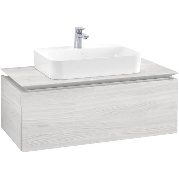 Tvättställsskåp Villeroy & Boch Legato Kompakt med 1 Låda för Ytmonterat Tvättställ från Finion & Memento