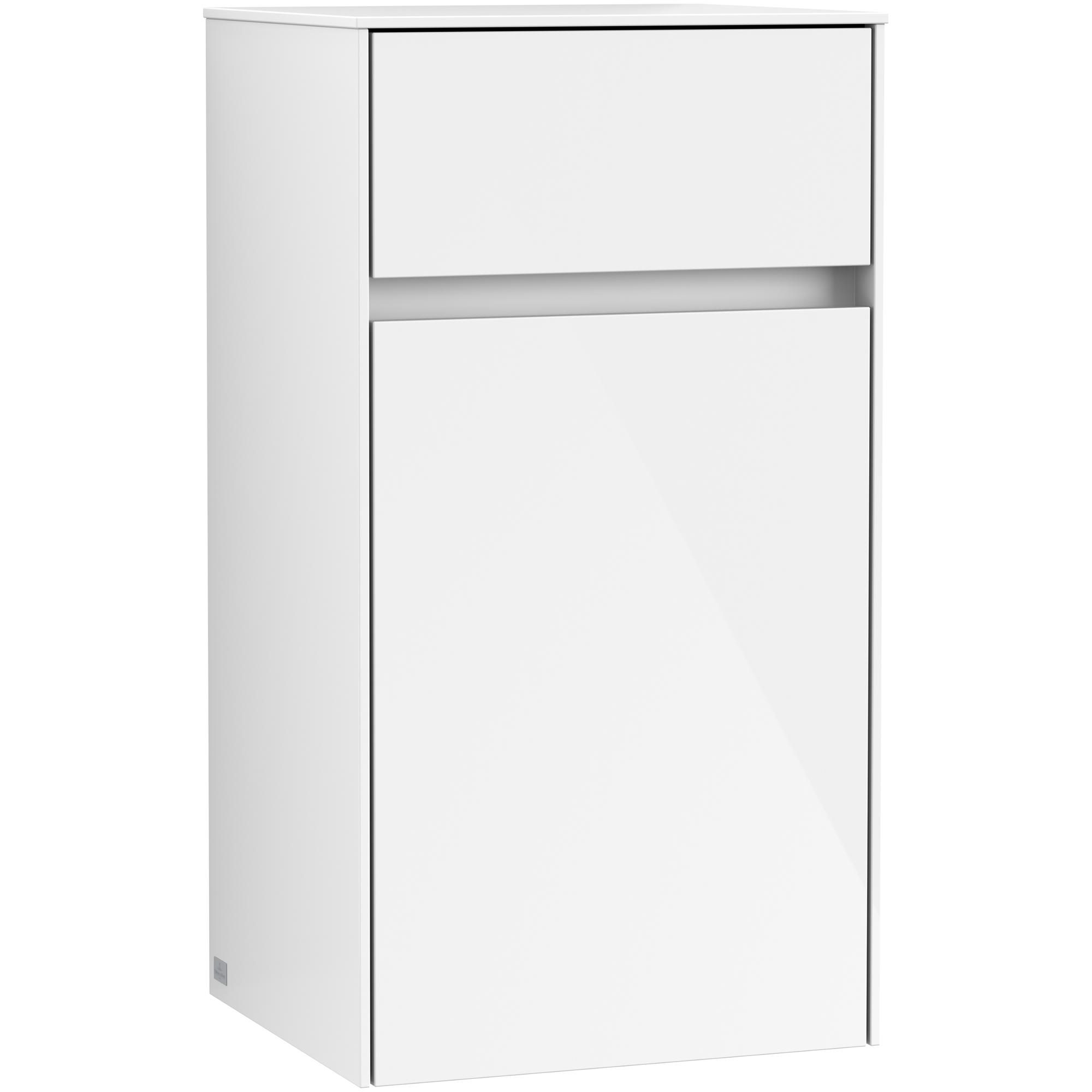 Väggskåp Villeroy & Boch Collaro med 1 Låda och 1 Dörr 404 mm | badrum - badrumsmobler - vagg-och-hogskap | KakelKungen