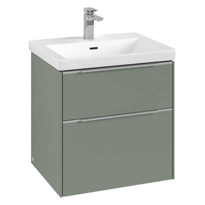 Tvättställsskåp Villeroy & Boch Subway 3.0 med 2 Lådor