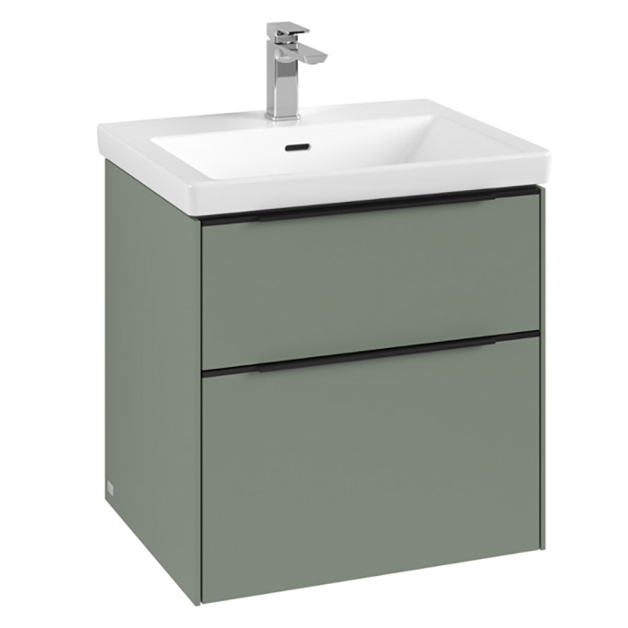 Tvättställsskåp Villeroy & Boch Subway 3.0 med 2 Lådor