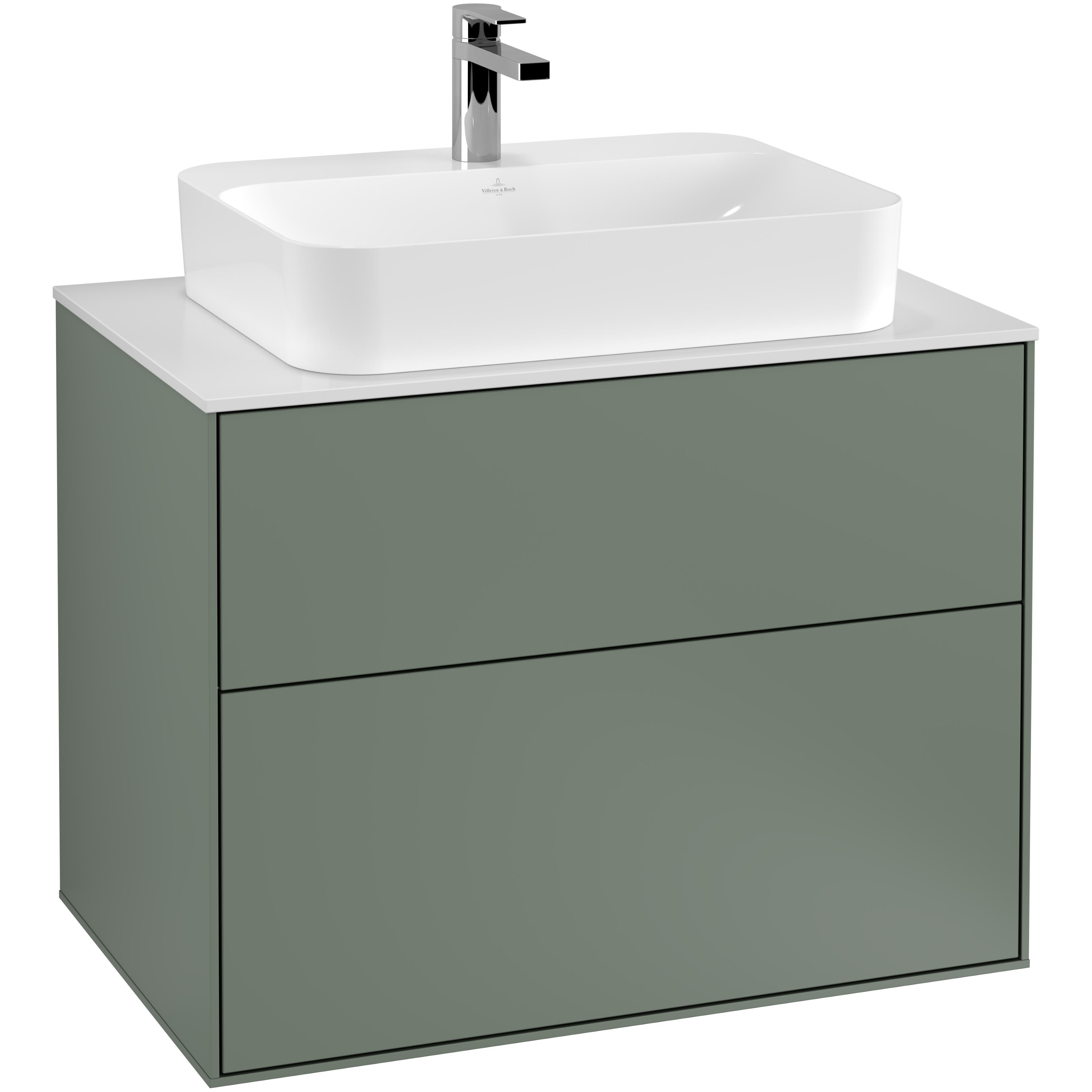 Tvättställsskåp Villeroy & Boch Finion med 2 Lådor och Bänkskiva för Ytmonterat Tvättställ