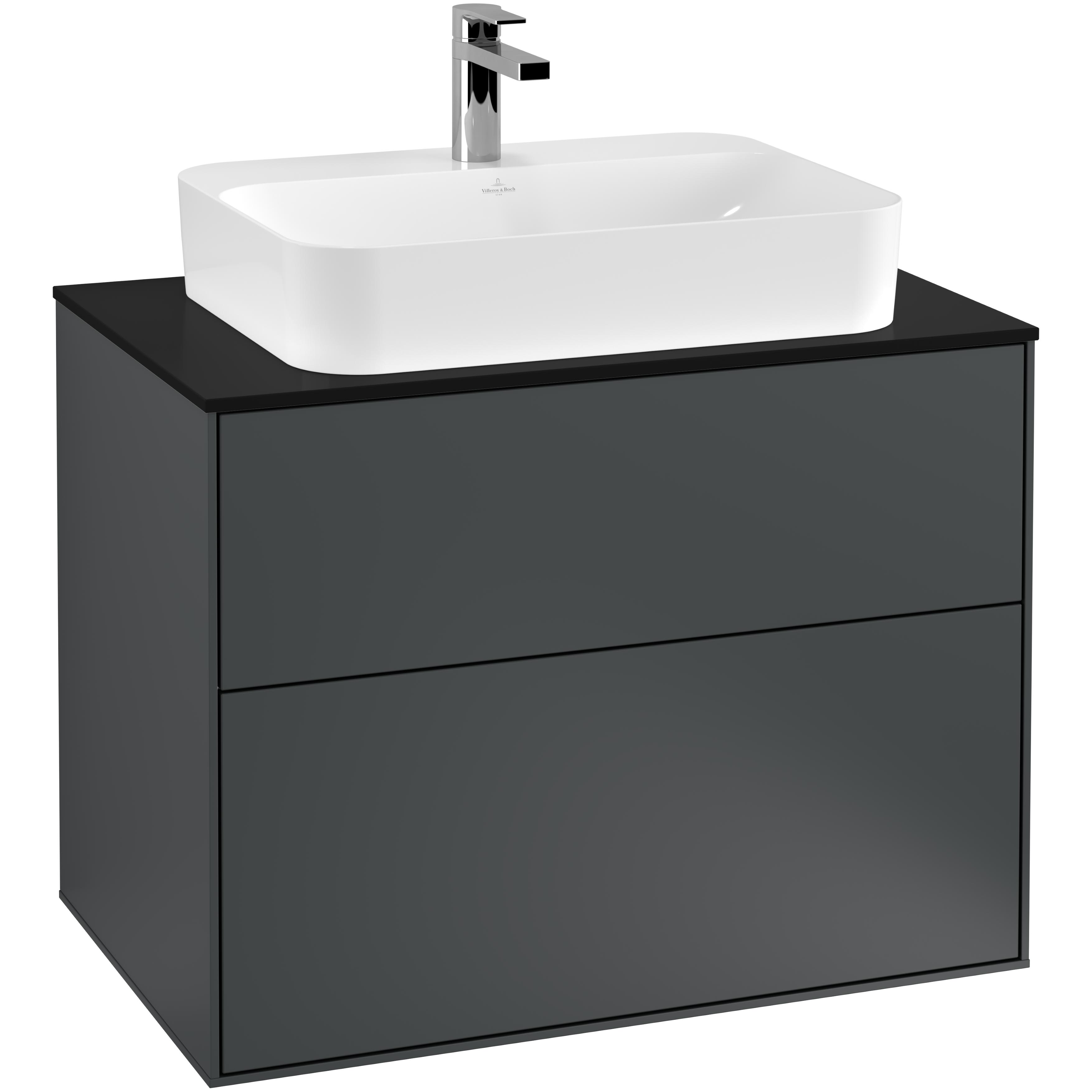 Tvättställsskåp Villeroy & Boch Finion med 2 Lådor och Bänkskiva för Ytmonterat Tvättställ