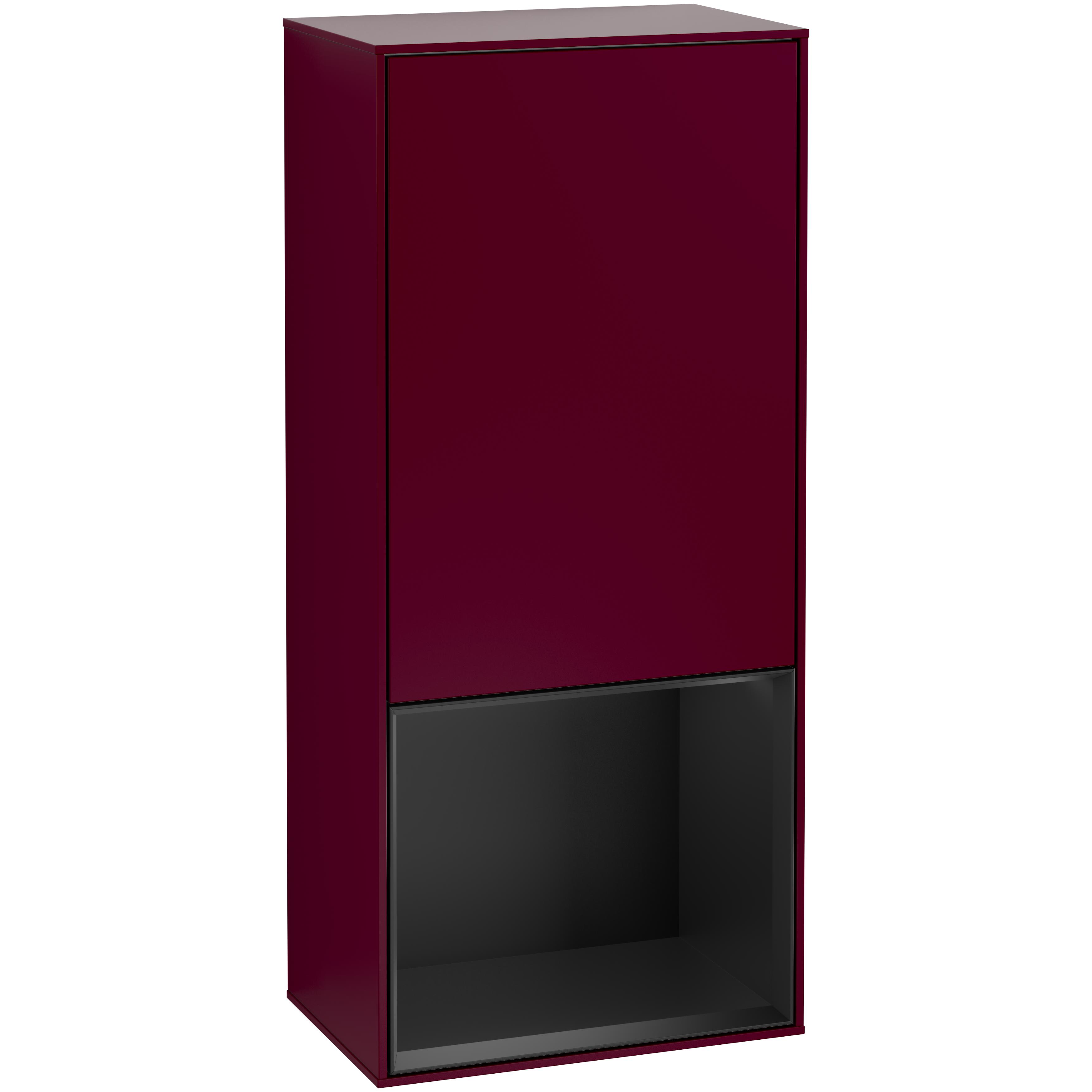 Väggskåp Villeroy & Boch Finion med 1 Dörr och Öppen Hylla Nere 418 mm