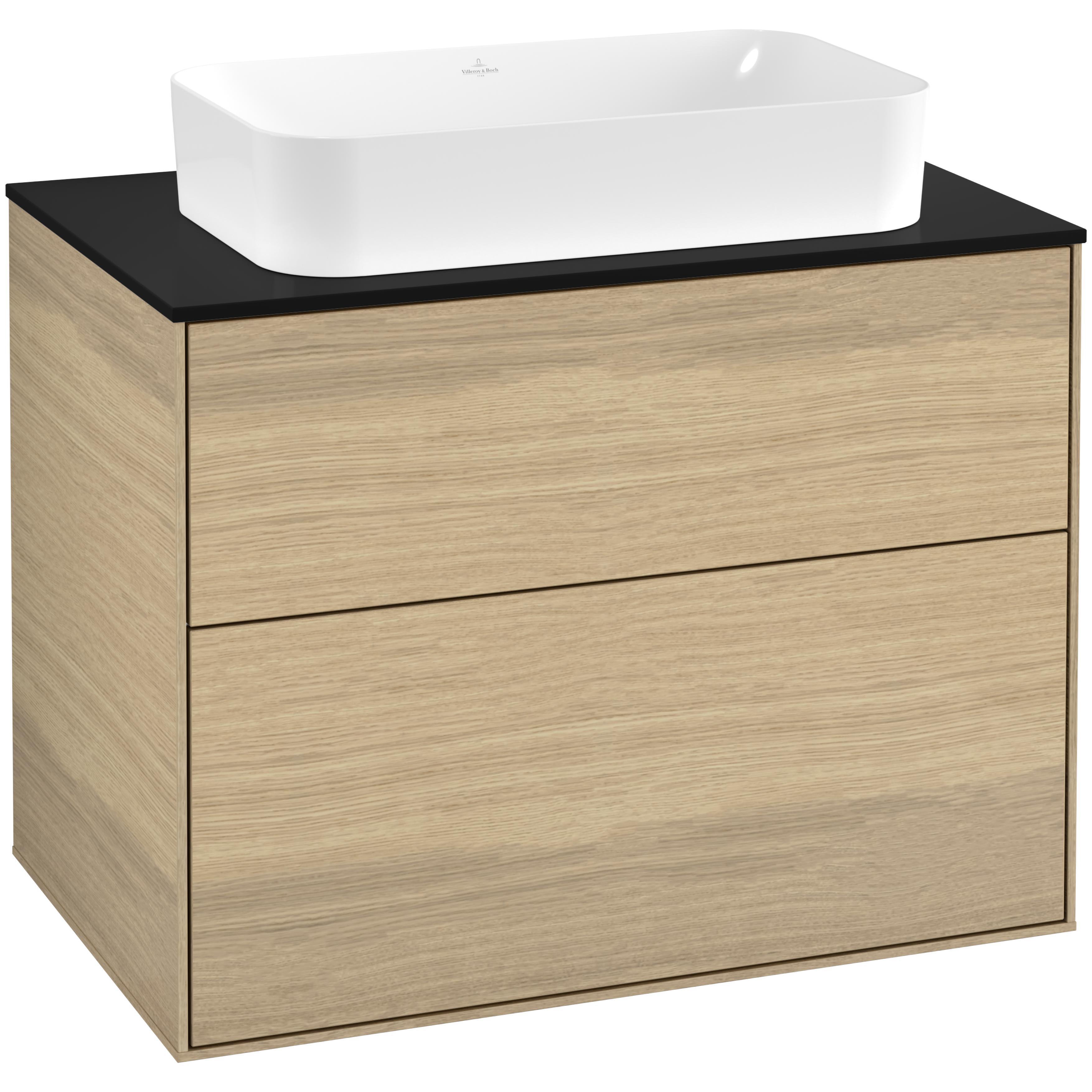 Tvättställsskåp Villeroy & Boch Finion med 2 Lådor och Bänkskiva för Fristående Tvättställ