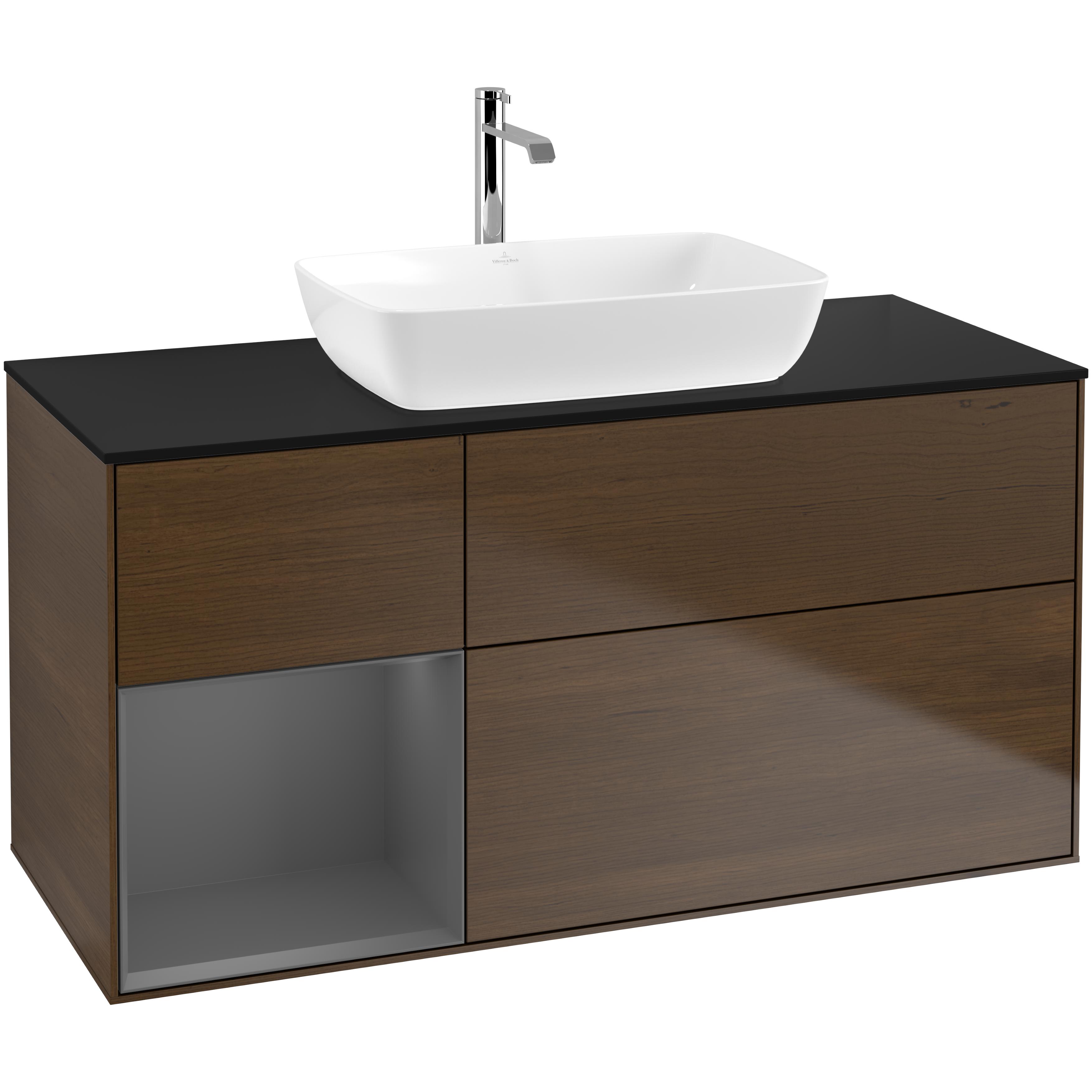 Tvättställsskåp Villeroy & Boch Finion med 3 Lådor Hylla och Bänkskiva för Fristående Tvättställ från Artis & Collaro