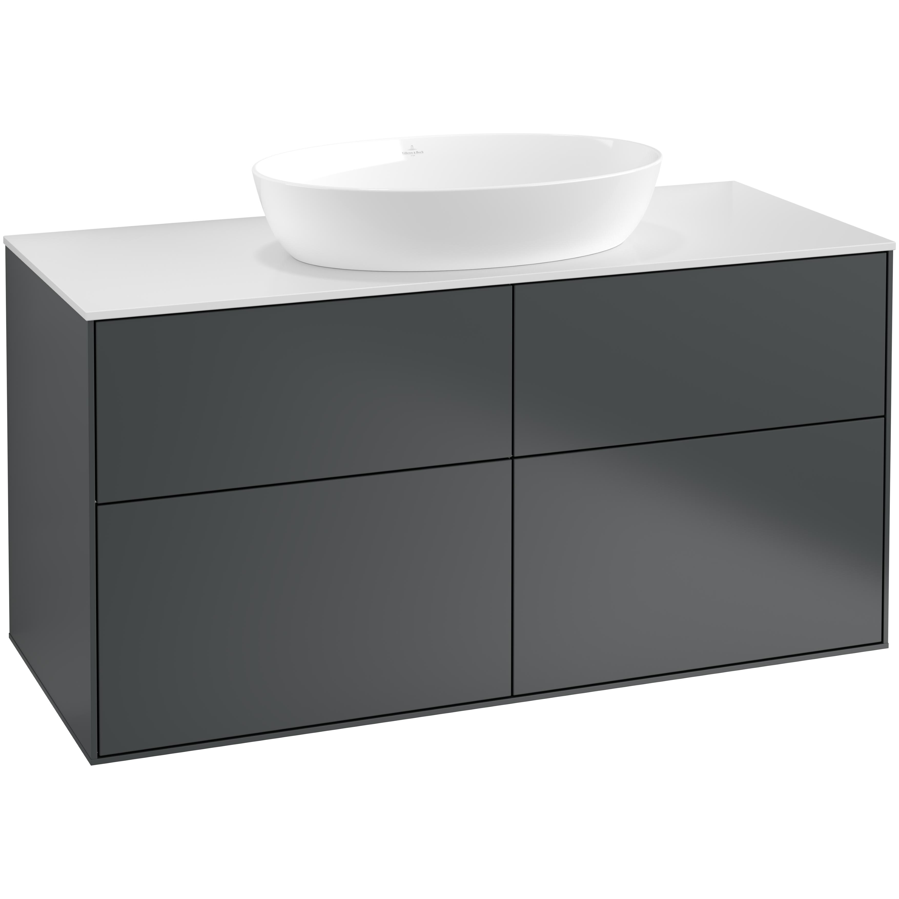 Tvättställsskåp Villeroy & Boch Finion med 4 Lådor och Bänkskiva för Fristående Tvättställ från Artis & Collaro