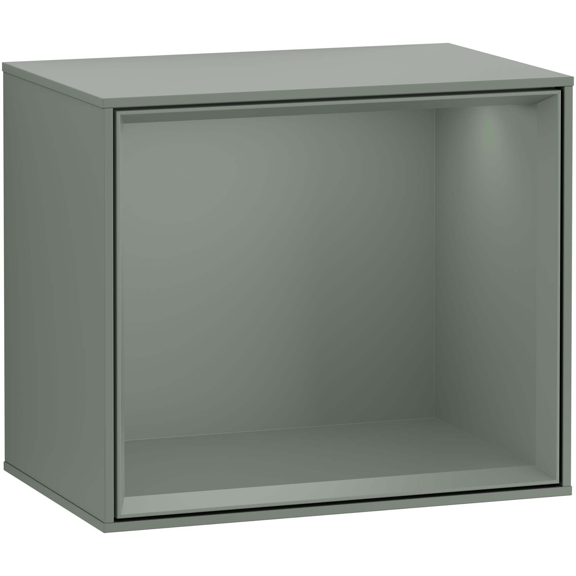 Badrumshylla Villeroy & Boch Finion 42 cm Oliv Mattlack, Oliv Mattlack