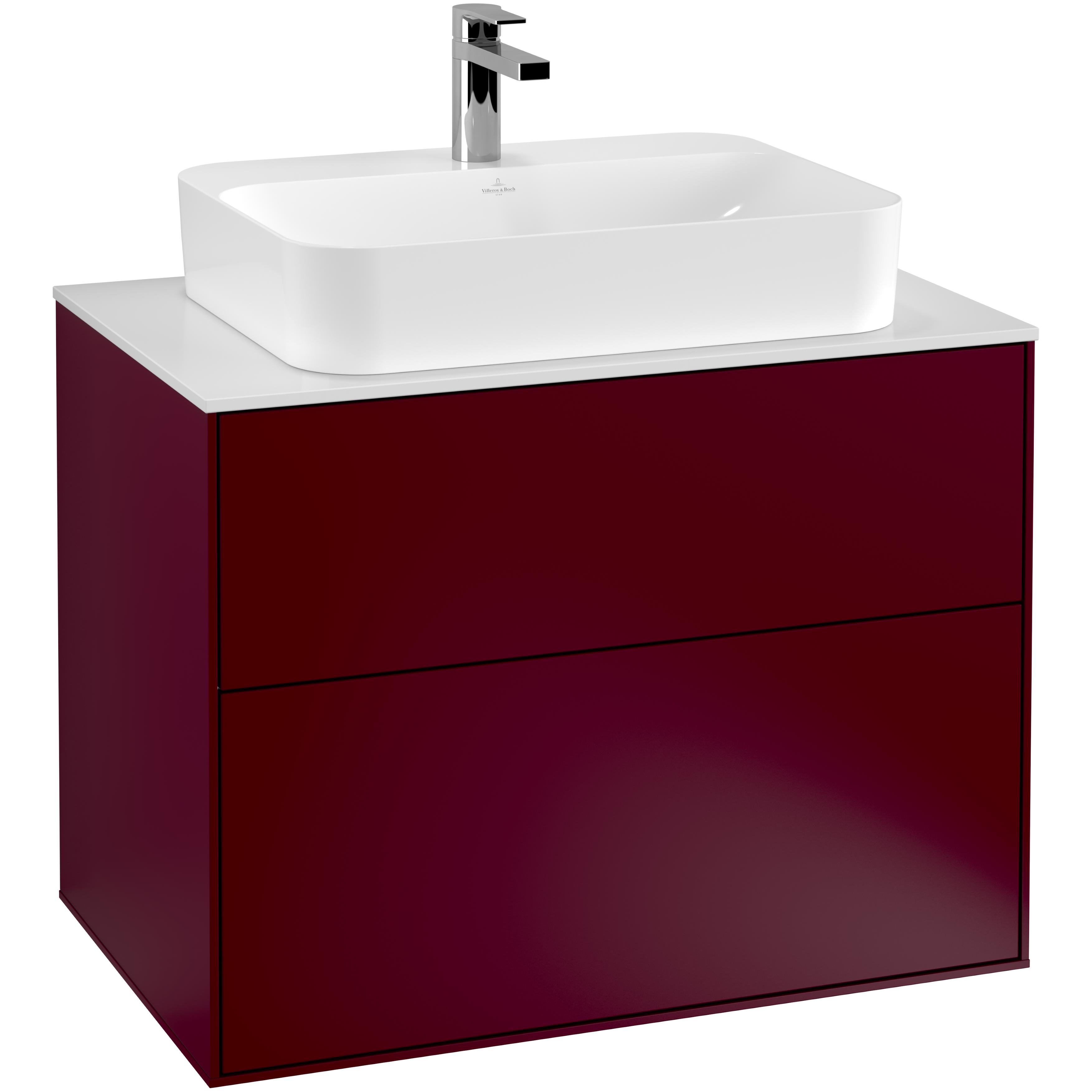 Tvättställsskåp Villeroy & Boch Finion med 2 Lådor och Bänkskiva för Ytmonterat Tvättställ