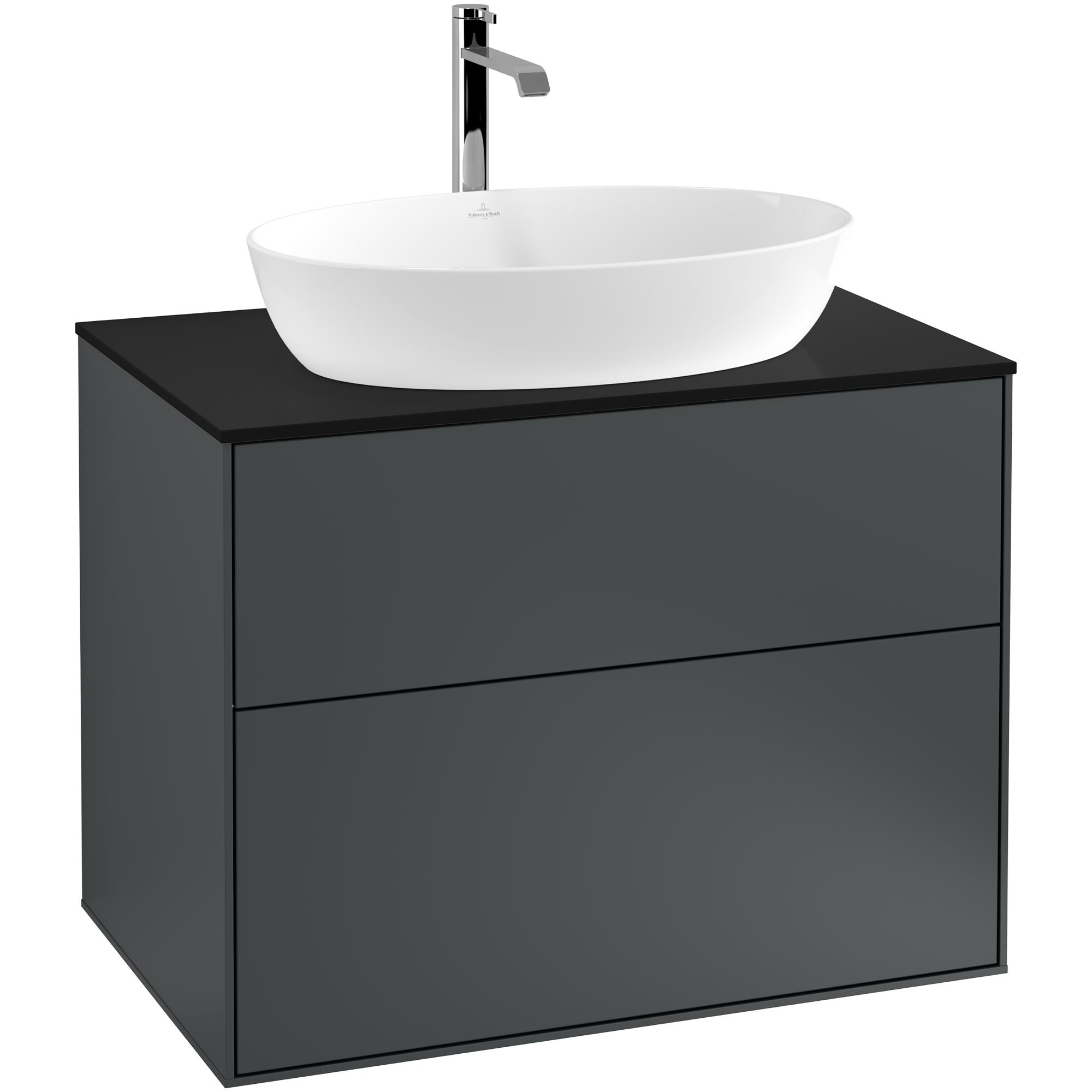 Tvättställsskåp Villeroy & Boch Finion med 2 Lådor och Bänkskiva för Fristående Tvättställ från Artis & Collaro | badrum - badrumsmobler - tvattstallsskap-och-kommod | KakelKungen