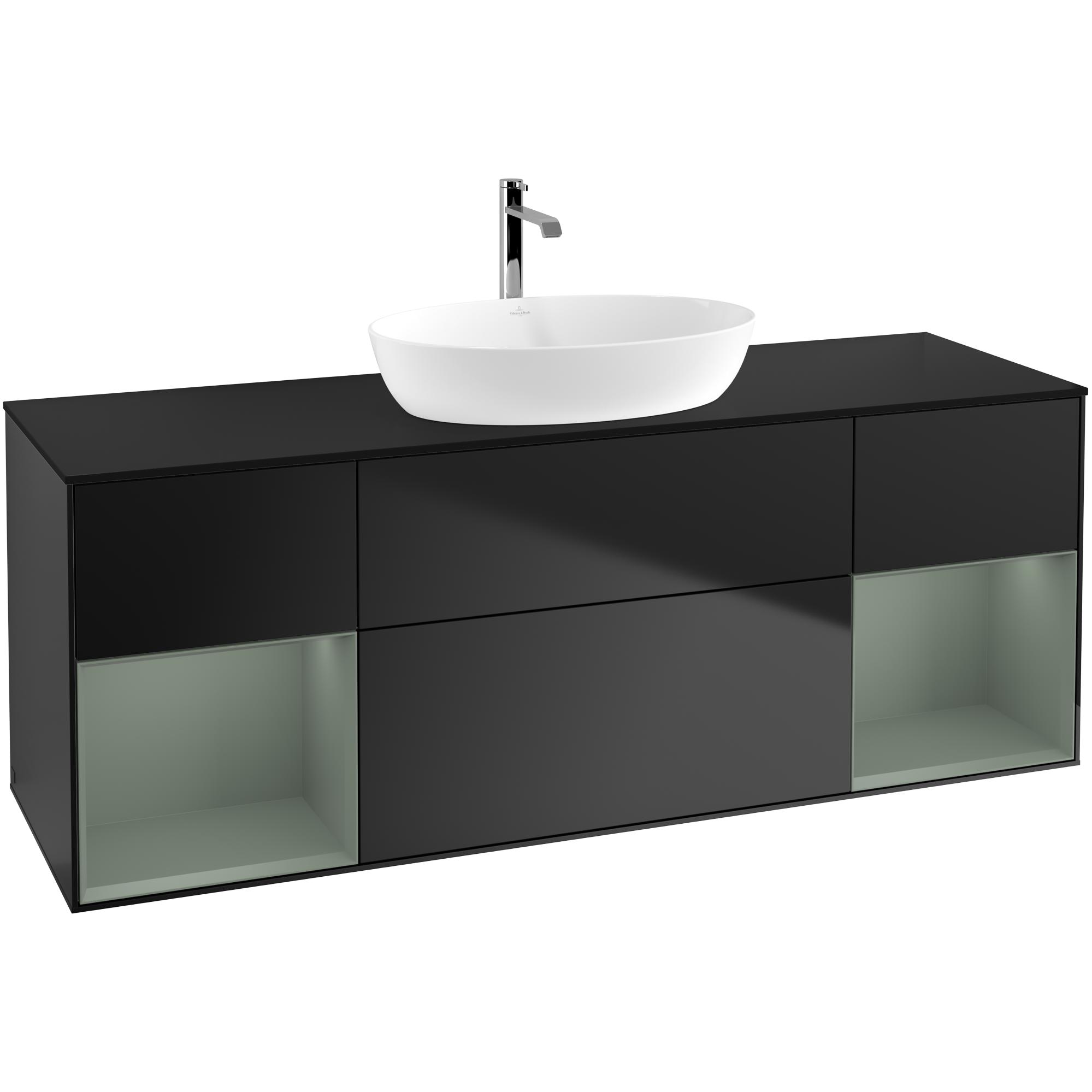 Tv&auml;ttst&auml;llssk&aring;p Villeroy & Boch Finion med Tv&aring; Hyllor och B&auml;nkskiva f&ouml;r Frist&aring;ende Tv&auml;ttst&auml;ll fr&aring;n Artis & Collaro