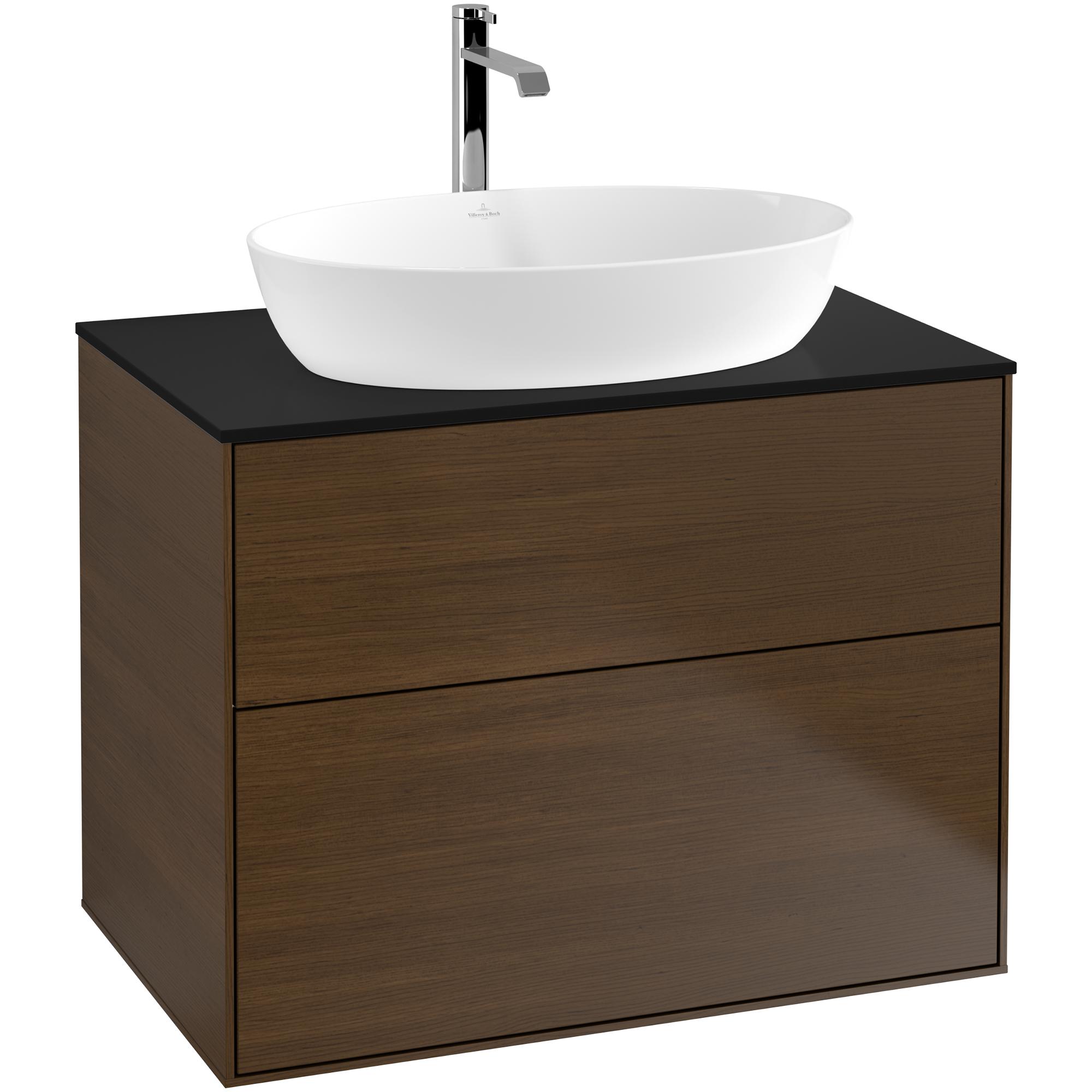 Tvättställsskåp Villeroy & Boch Finion med 2 Lådor och Bänkskiva för Fristående Tvättställ från Artis & Collaro | badrum - badrumsmobler - tvattstallsskap-och-kommod | KakelKungen