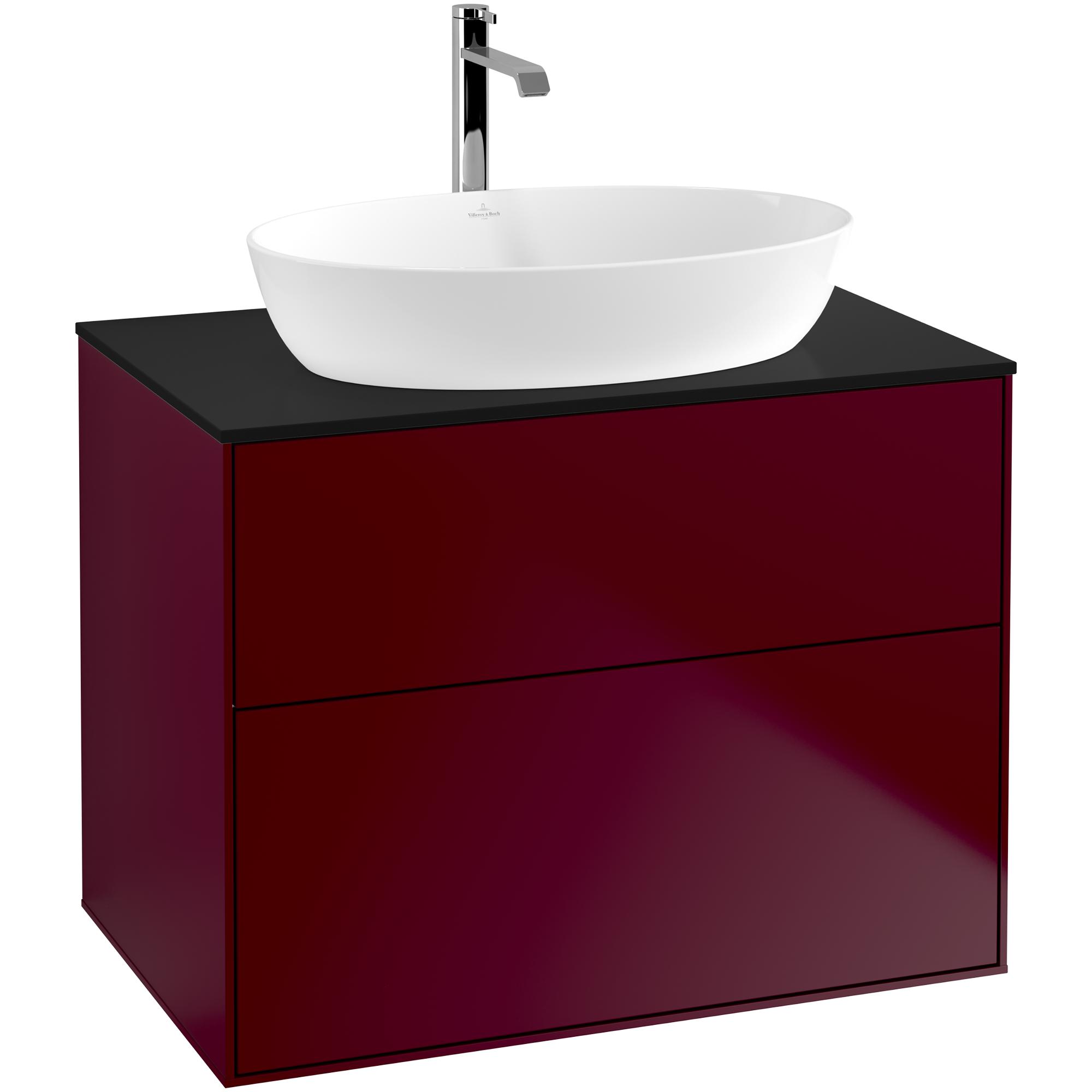 Tvättställsskåp Villeroy & Boch Finion med 2 Lådor och Bänkskiva för Fristående Tvättställ från Artis & Collaro | badrum - badrumsmobler - tvattstallsskap-och-kommod | KakelKungen