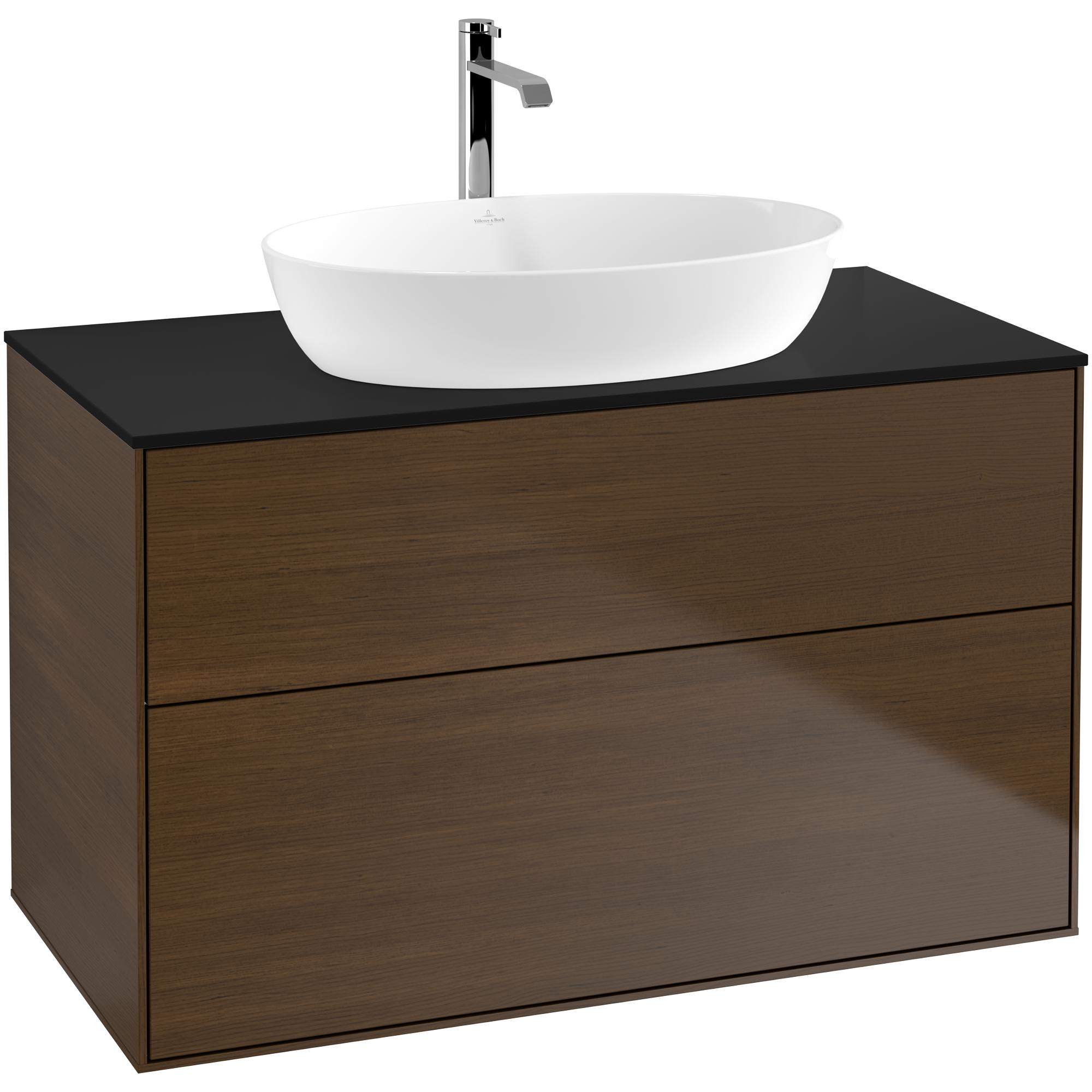 Tvättställsskåp Villeroy & Boch Finion med 2 Lådor och Bänkskiva för Fristående Tvättställ från Artis & Collaro | badrum - badrumsmobler - tvattstallsskap-och-kommod | KakelKungen