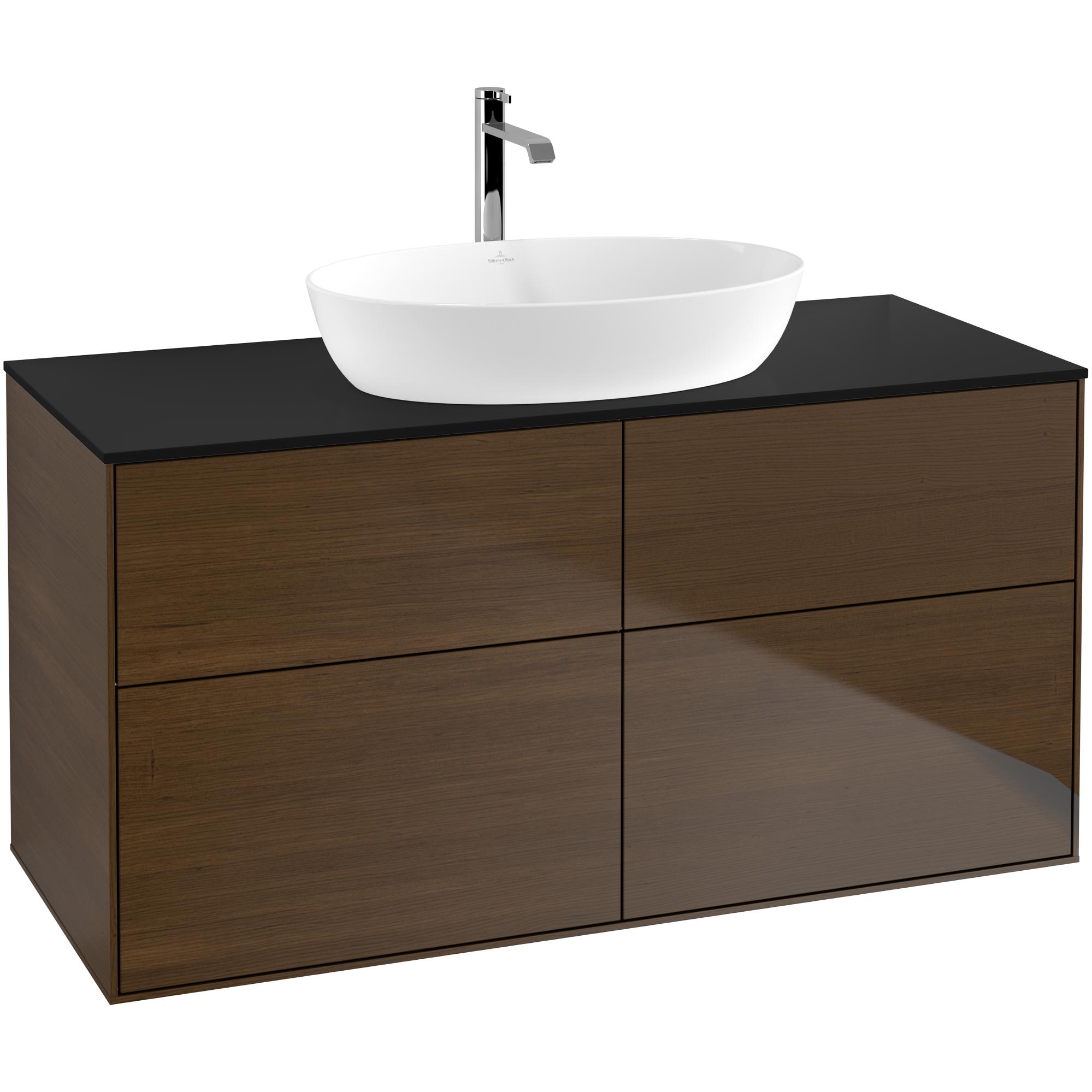 Tvättställsskåp Villeroy & Boch Finion med 4 Lådor och Bänkskiva för Fristående Tvättställ från Artis & Collaro | badrum - badrumsmobler - tvattstallsskap-och-kommod | KakelKungen