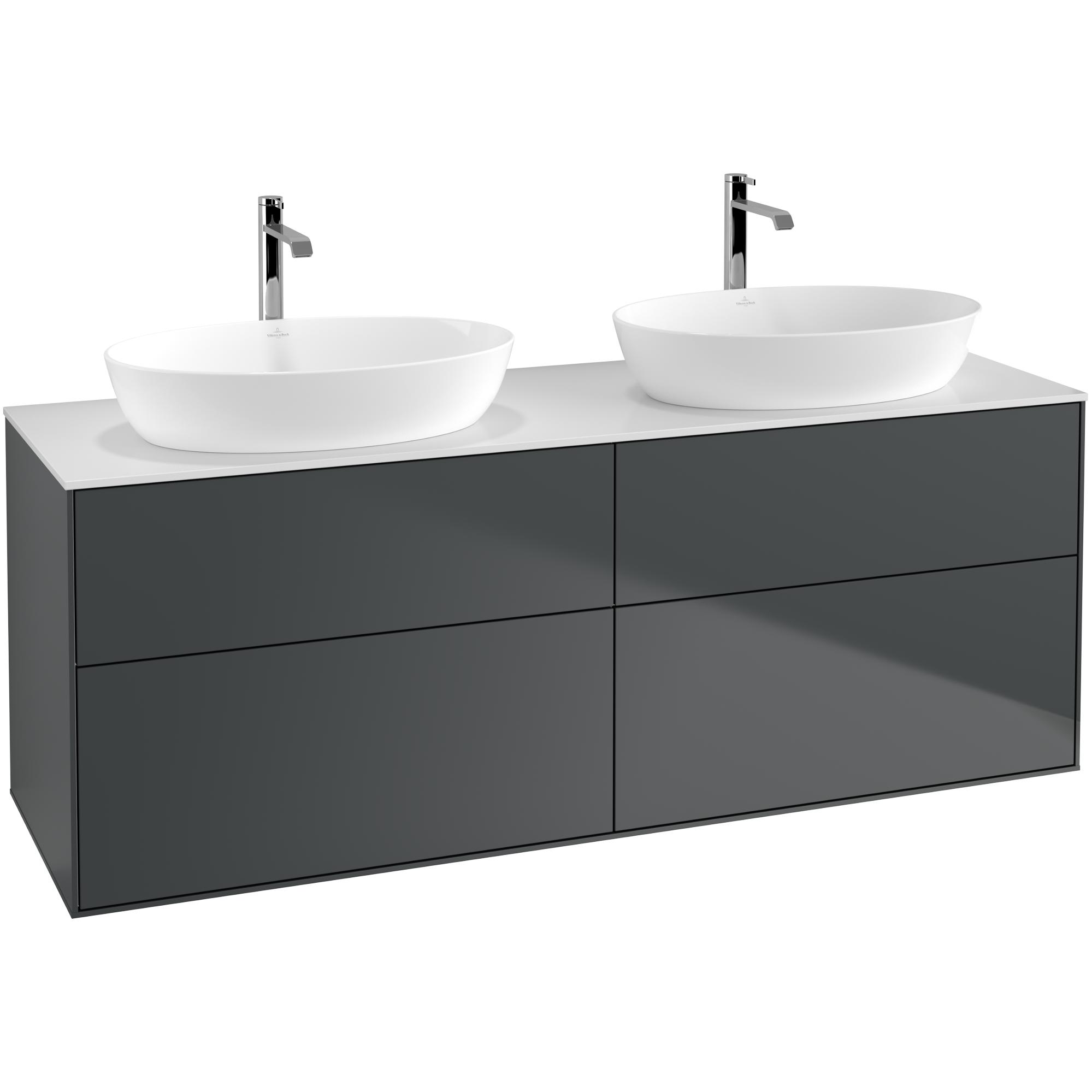 Tv&auml;ttst&auml;llssk&aring;p Villeroy & Boch Finion med 4 L&aring;dor och B&auml;nkskiva f&ouml;r Tv&aring; Frist&aring;ende Tv&auml;ttst&auml;ll fr&aring;n Artis & Collaro