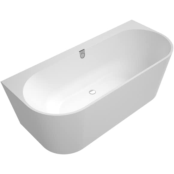 badkar villeroy & boch oberon 2.0 mot vägg