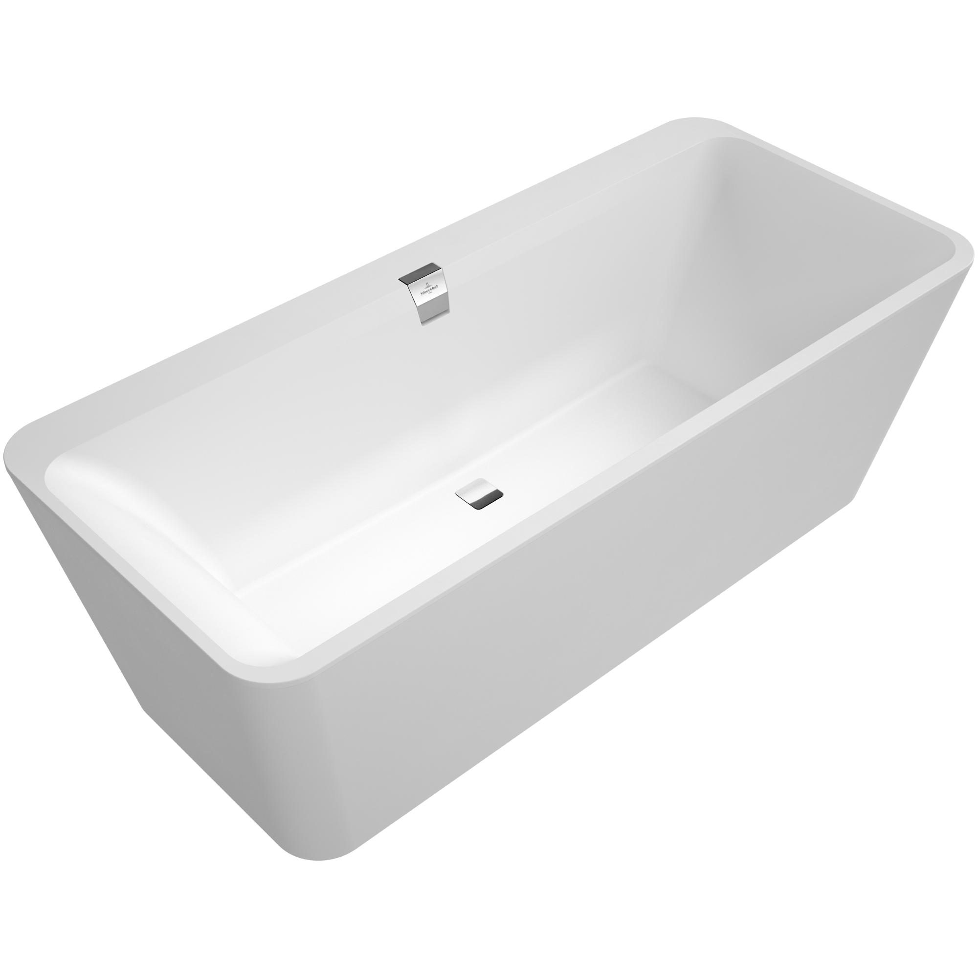 inbyggnadsbadkar villeroy & boch squaro edge 12 ovalt