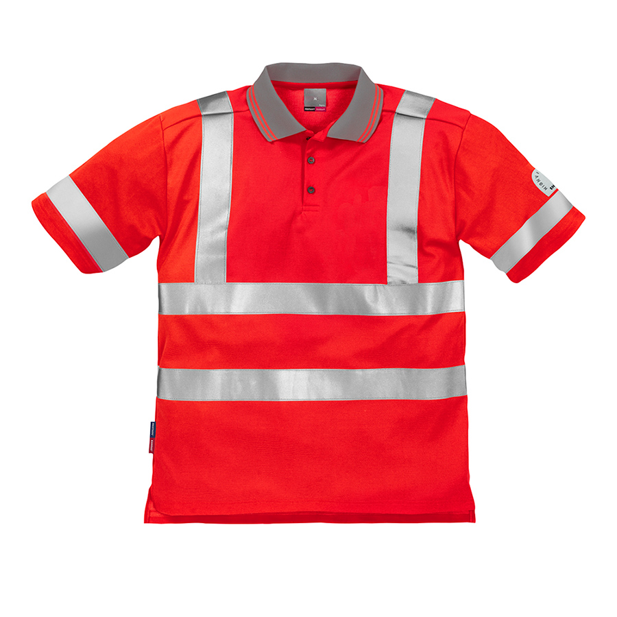 Piké Fristads 7025 TPR Storlek: 3XL, Röd