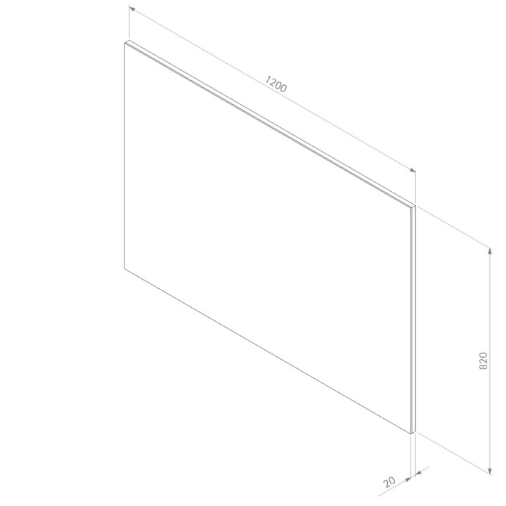 Spegel Ballingslöv Rektangulär