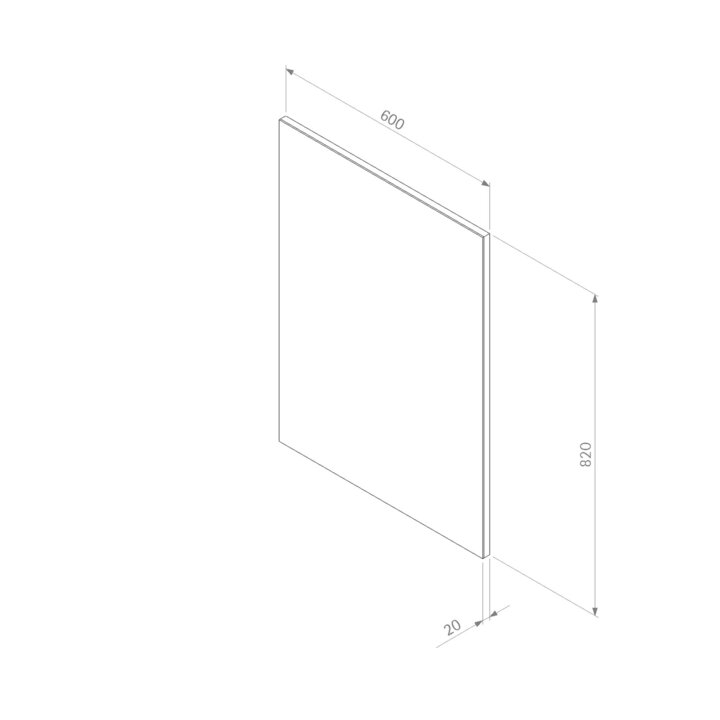 Spegel Ballingslöv Rektangulär