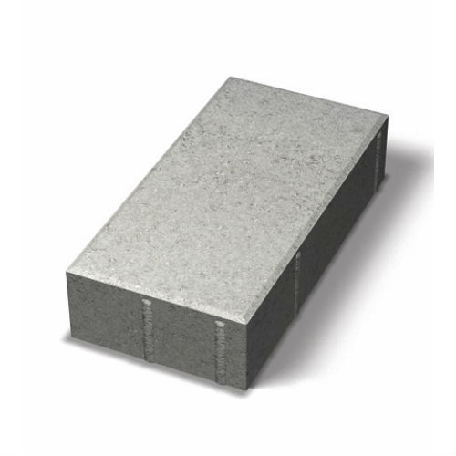 Plattor Benders Släta Grå Halvplatta Grå 350 x 175 x 80