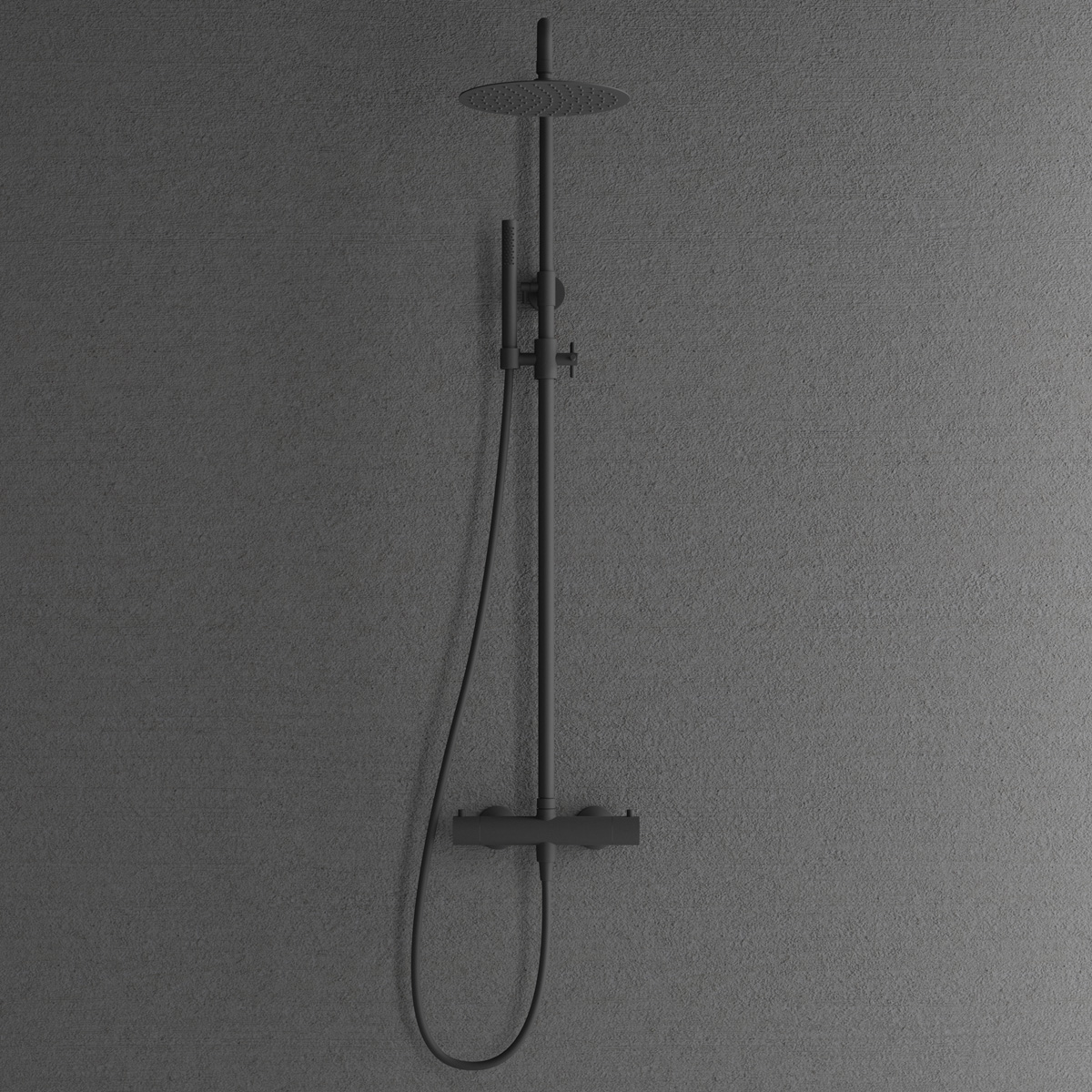 Takduschset Scandtap Steel Pleasure 2