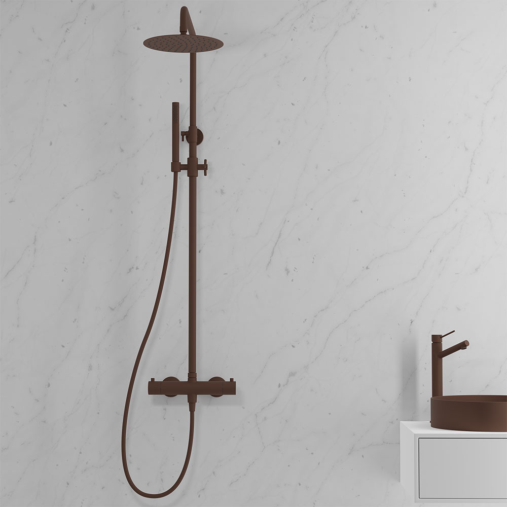 Takduschset Scandtap Steel Pleasure 2