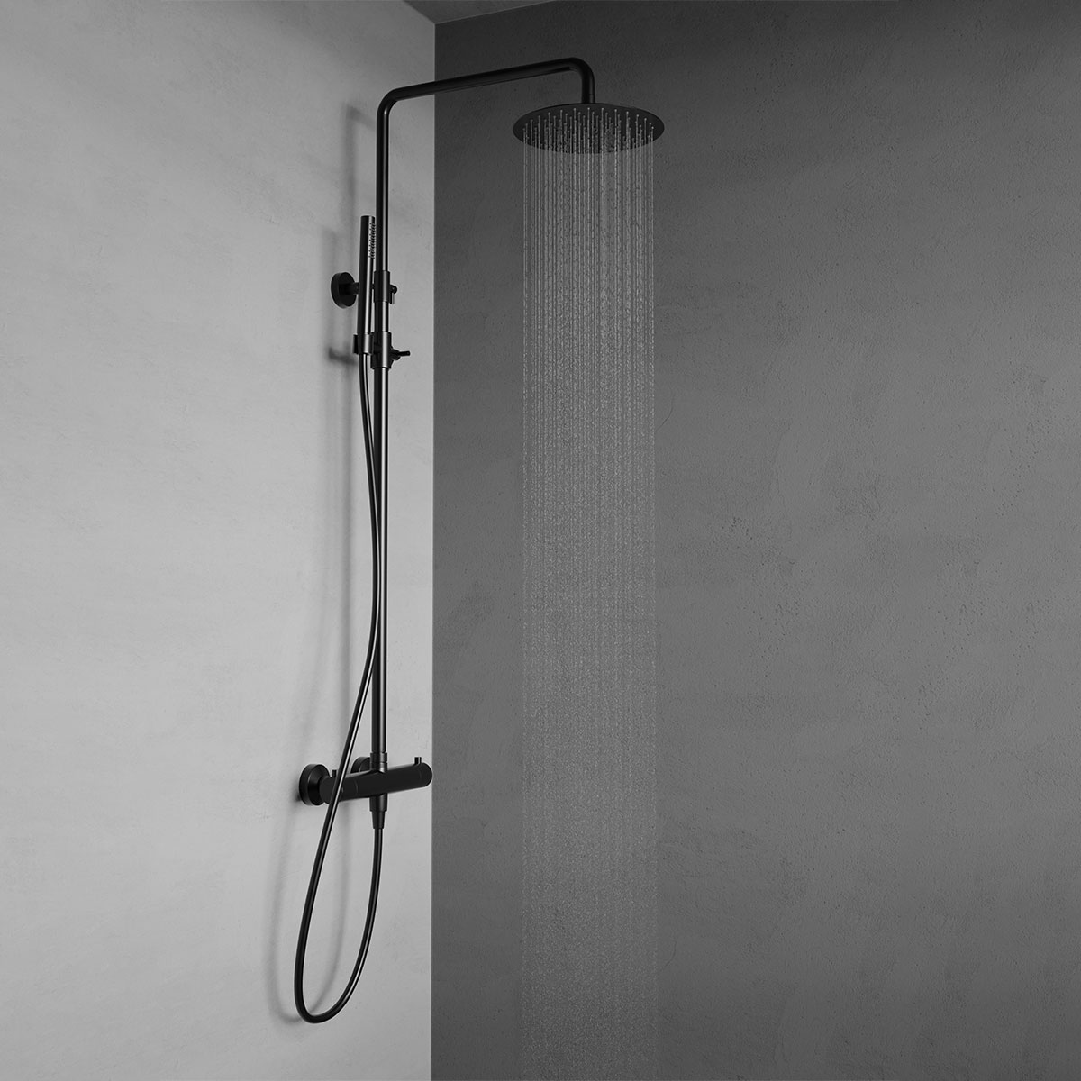 Takduschset Scandtap Steel Pleasure 2