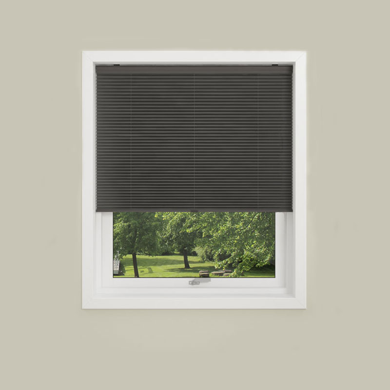 Plisségardin Debel Touch Grå 130x160 cm