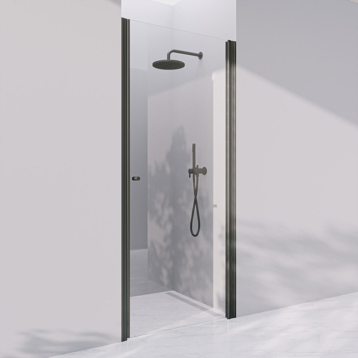 Duschdörr Invitrea Prime PN2 med Glasrengöring | badrum - duschar - duschdorr | KakelKungen