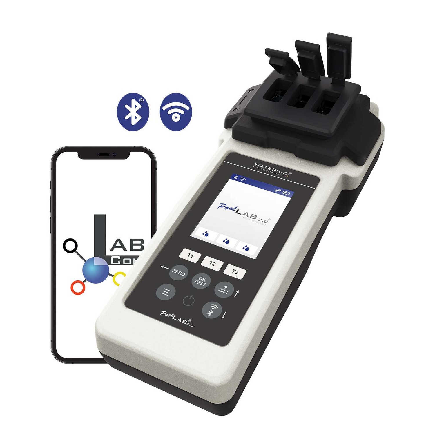 Lab-tester Swim & Fun Vannanalyse