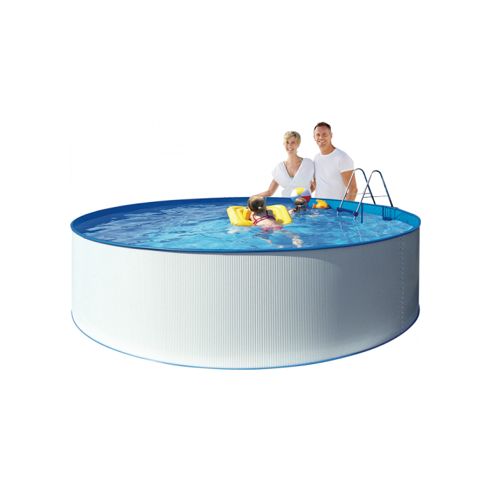 Basseng Swim & Fun Kreta inkl Pumpe 90 cm Dybde