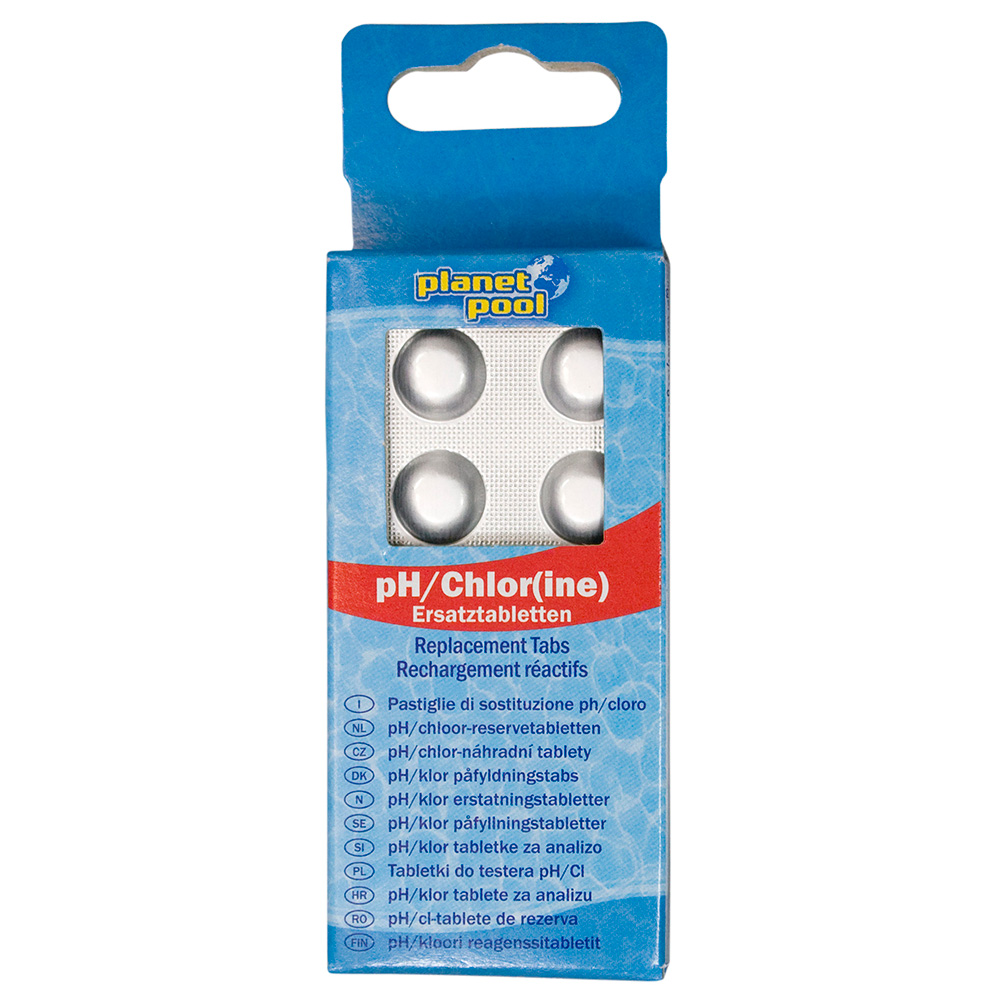 Poolkemi Clear Pool pH/Klor Mini Pool Tester 2x30