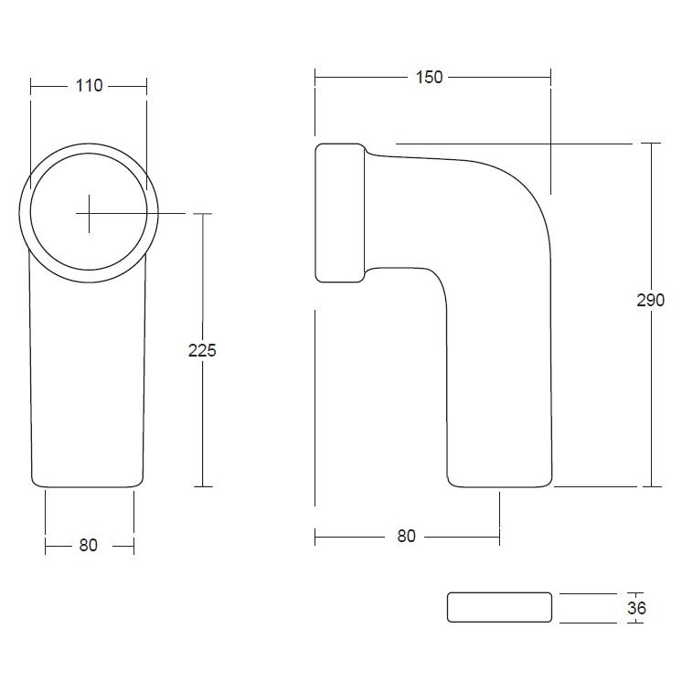 Porslinsanslutning Imperial