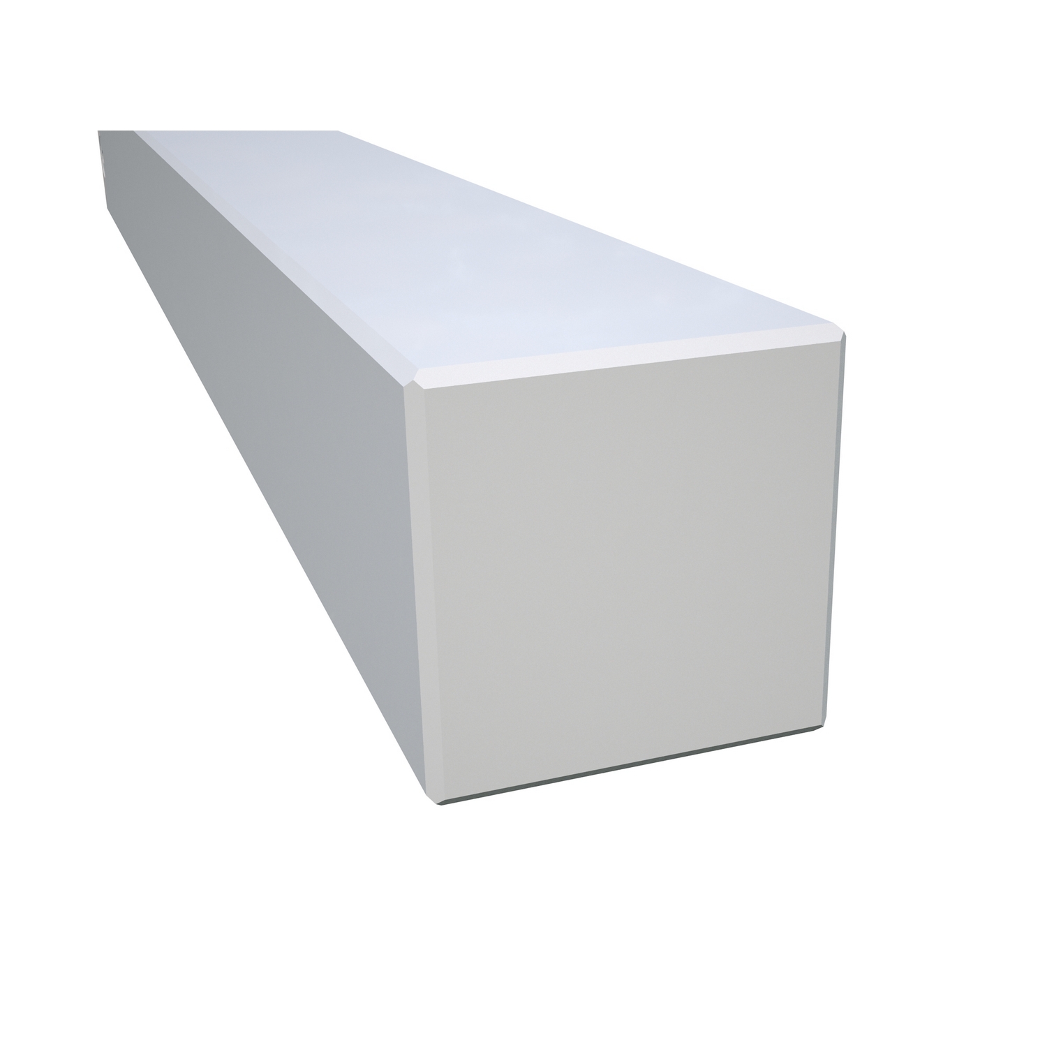 Limträstolpe Palmako 90x90 mm Vitmålad, 130 cm