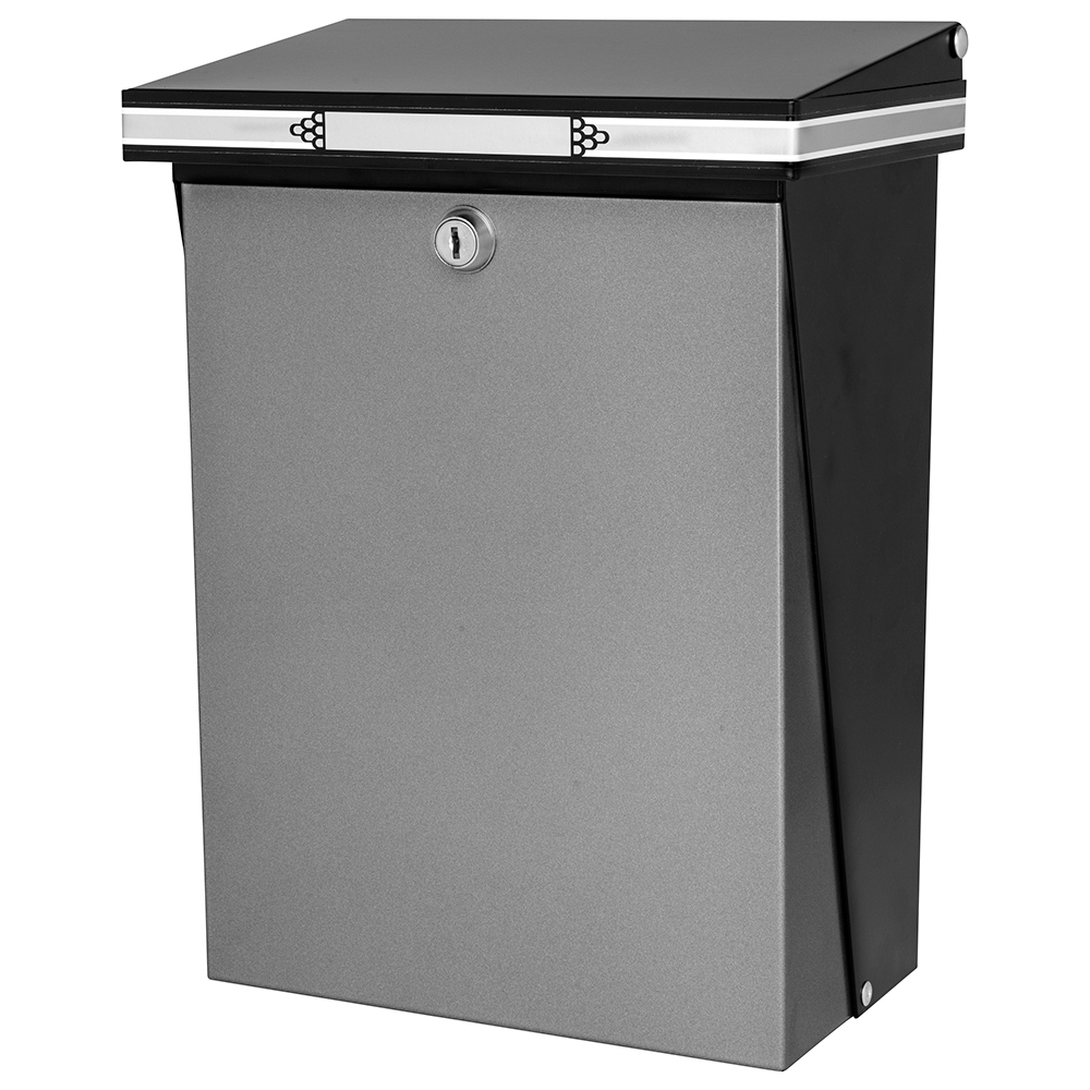 Postlåda Berglund Stil 98 Svart/Grå