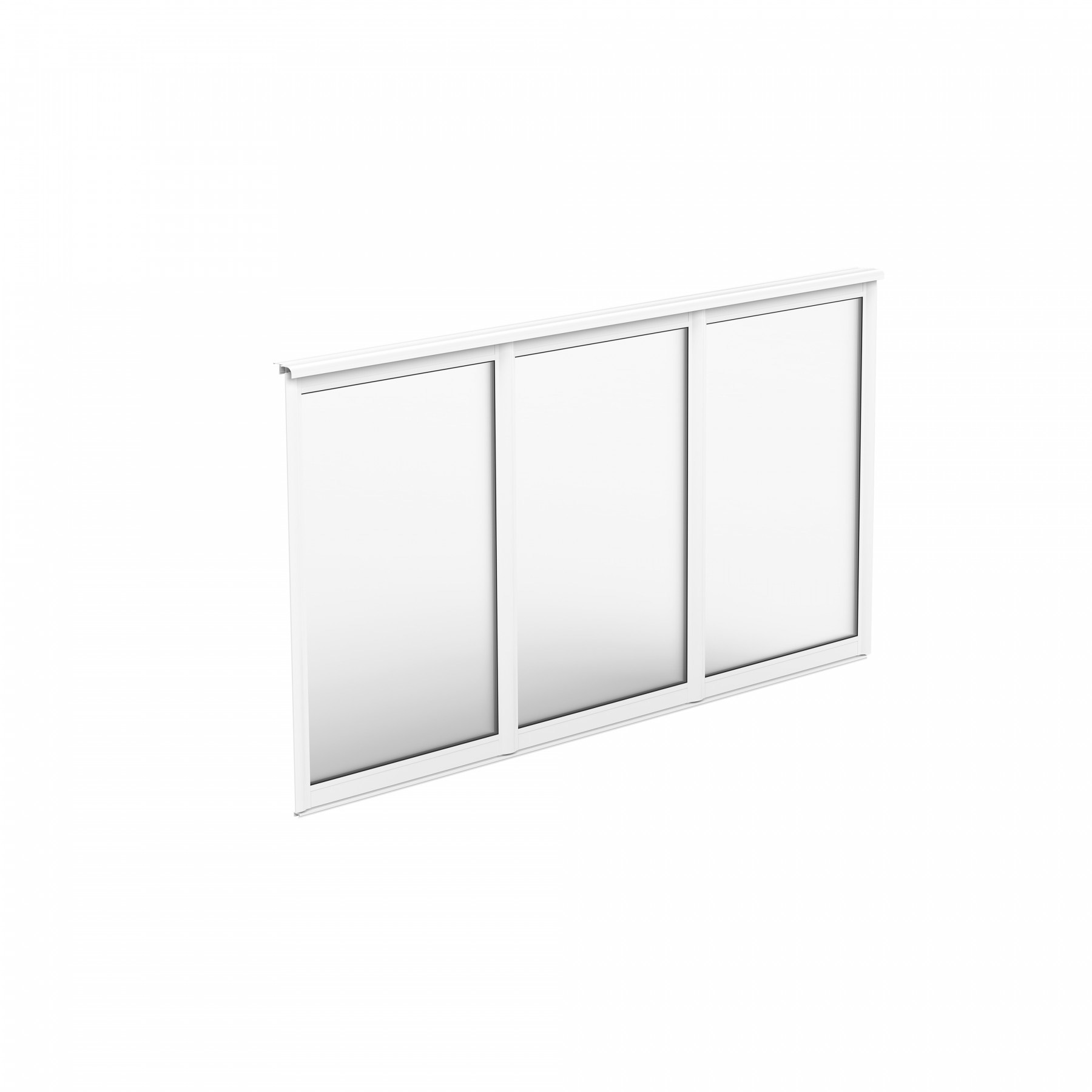 Fast Fönsterparti 3-Delad Halle Primolux Sommar, B: 3115 mm