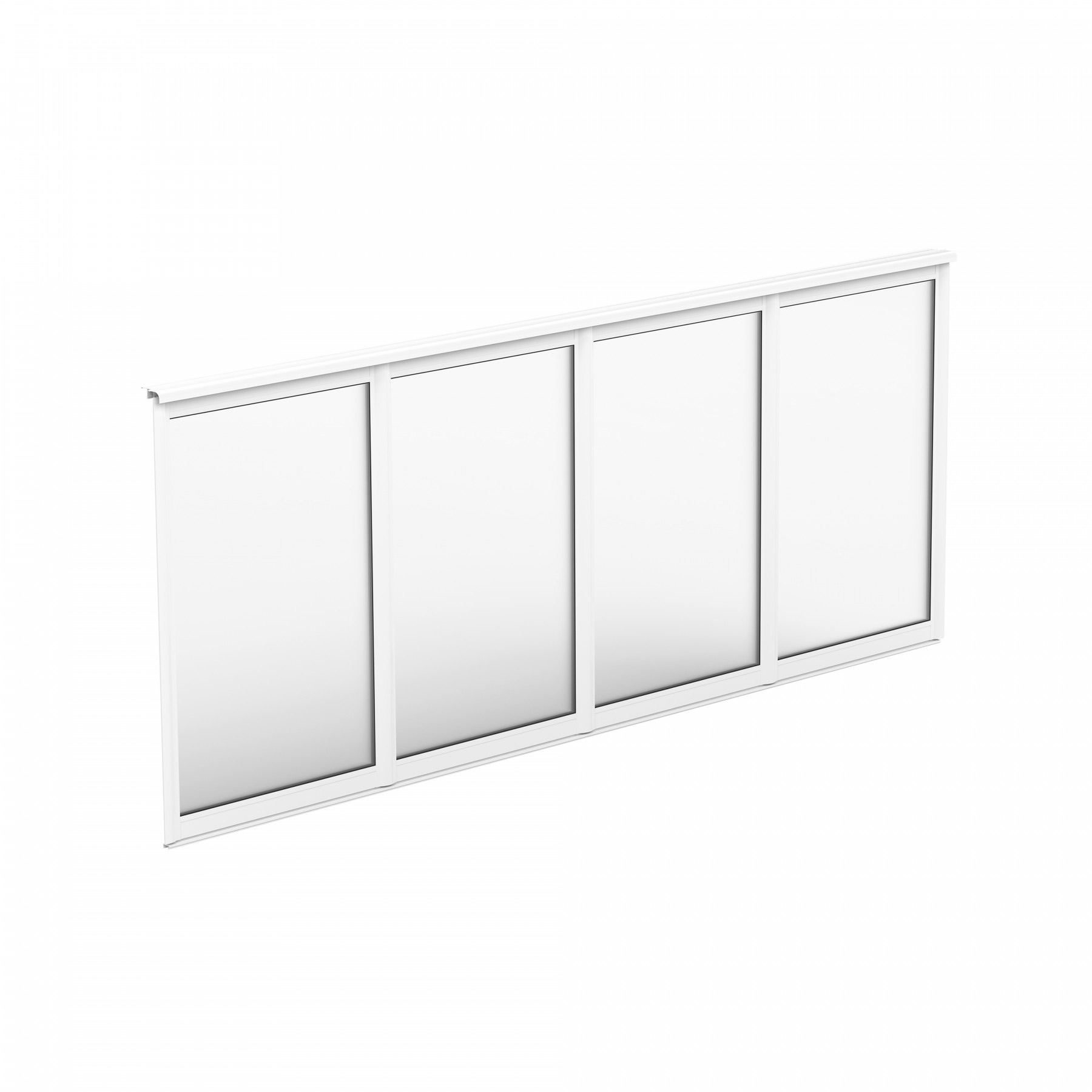 Fast Fönsterparti 4-Delad Halle Primolux Vår till höst, B: 2950 mm
