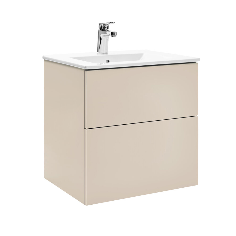 Tvättställsskåp Alterna Isella Aqua med Ariella Porslin Tvättställ