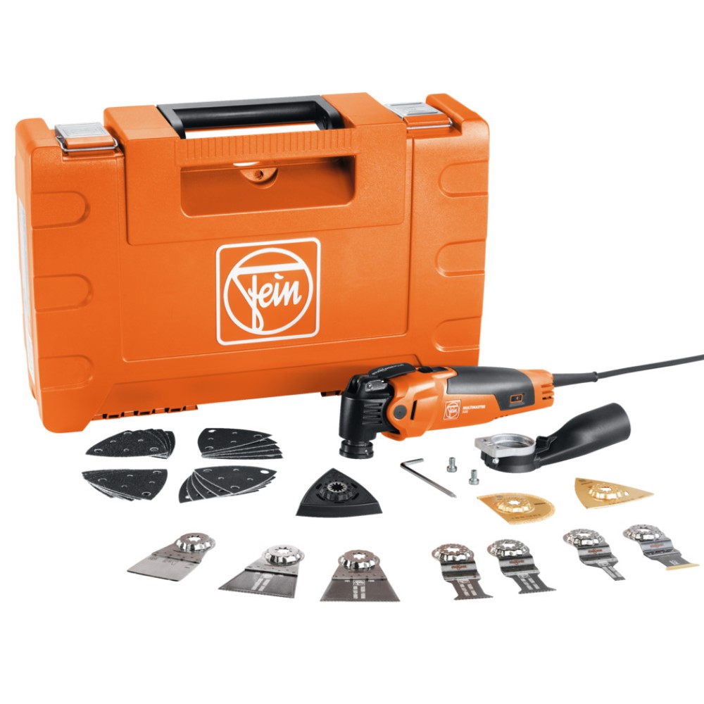 Multiverktøy Fein Multimaster MM 500 Plus Top Sett med tilbehør