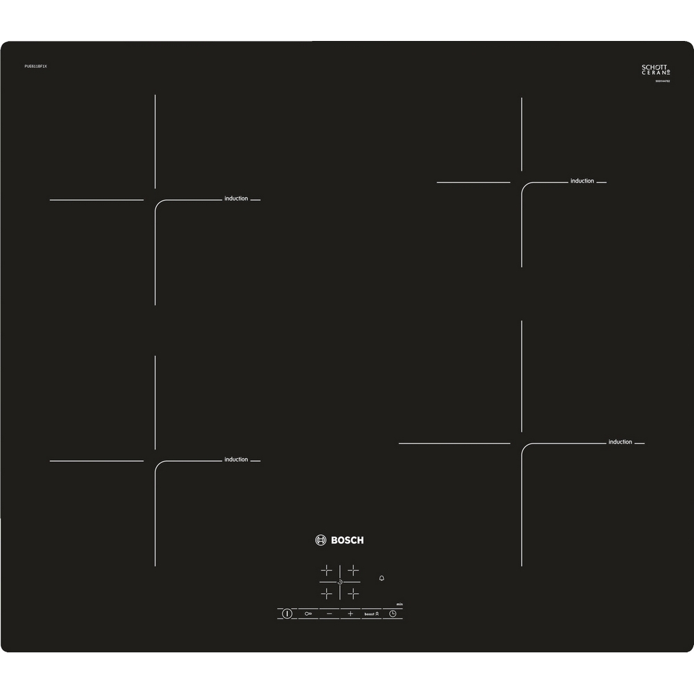 Induktionshäll Bosch Serie 4 PUE611BF1X
