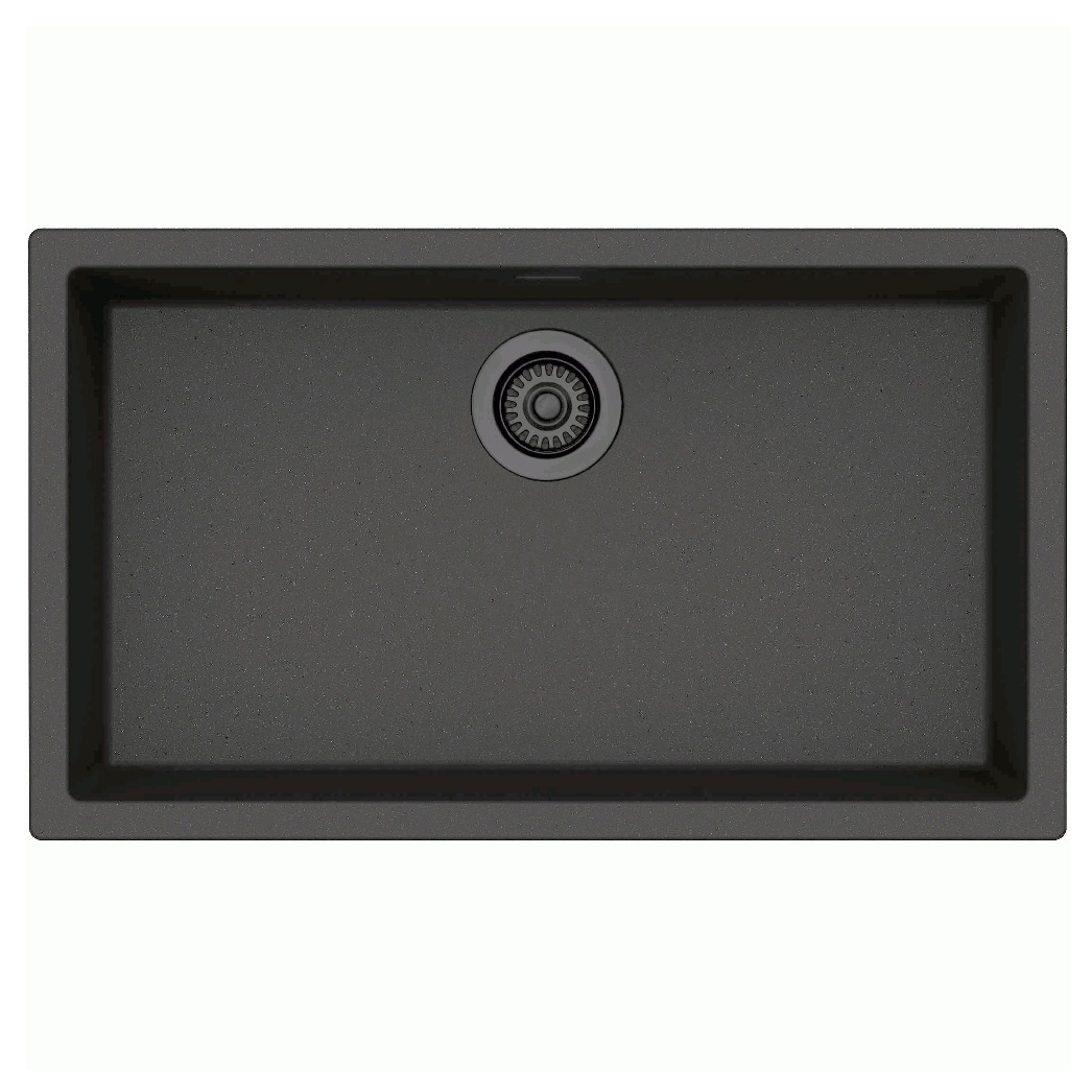 Diskho Lavabo Reginox Amsterdam 72 Black Silvery Silvrig Svart/Svart