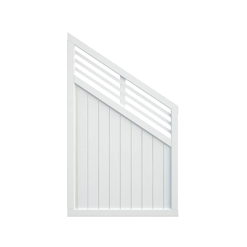 Skärm Palmako Reena 8 Vitmålad