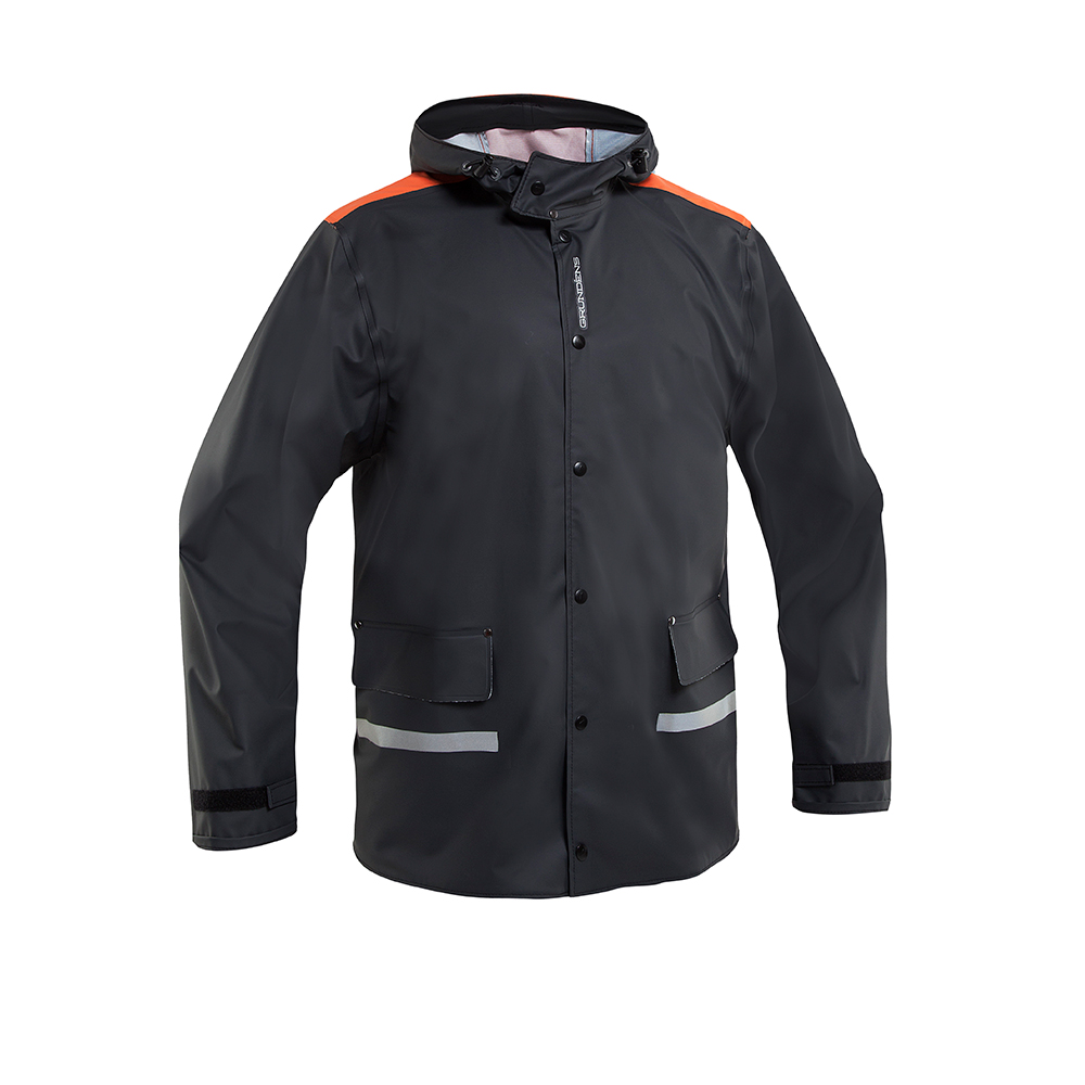 Regnjacka Grundéns Kuling 300 Storlek: S Svart